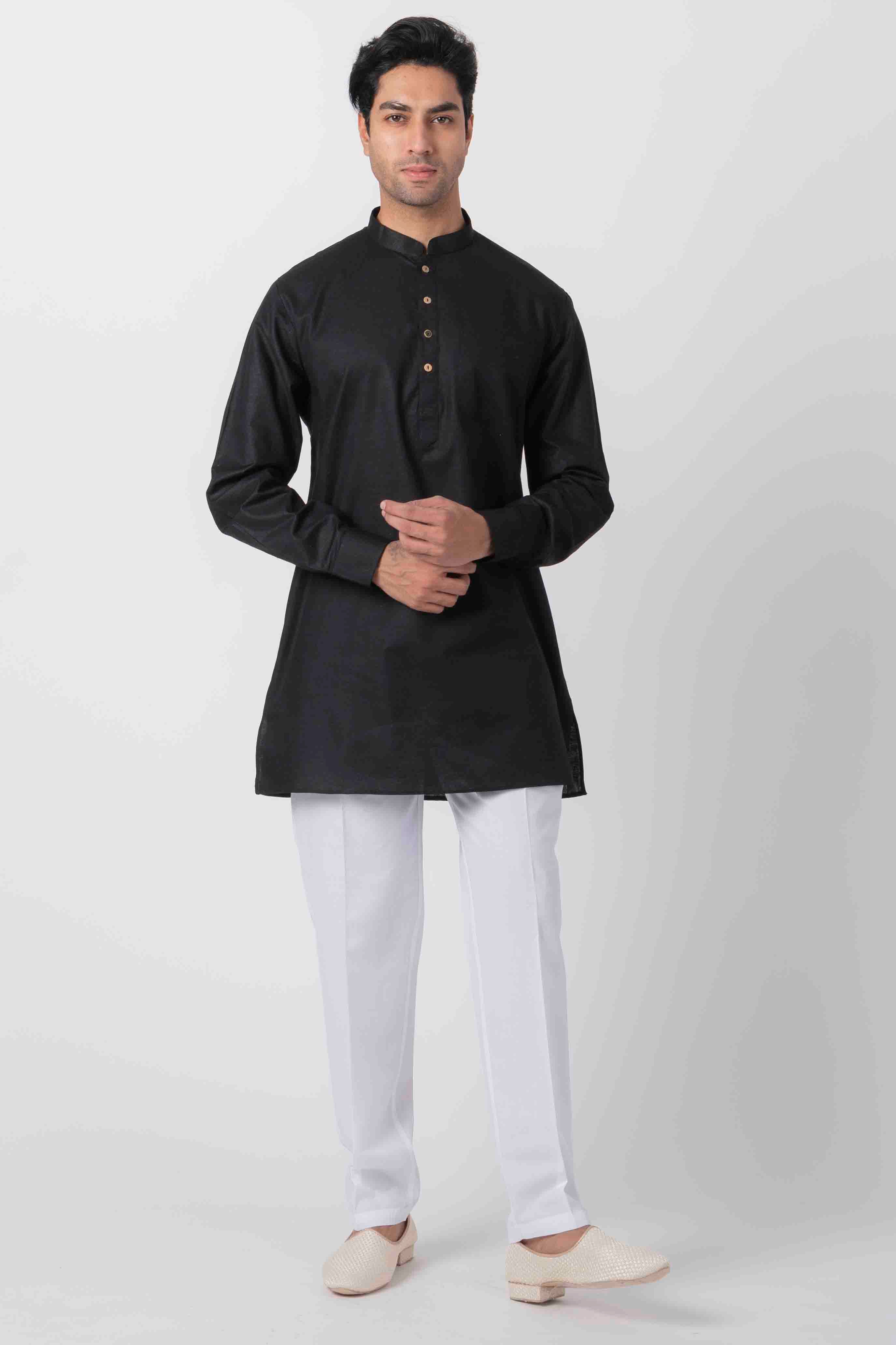 MLS COTTON KURTA ( MID LENGTH)