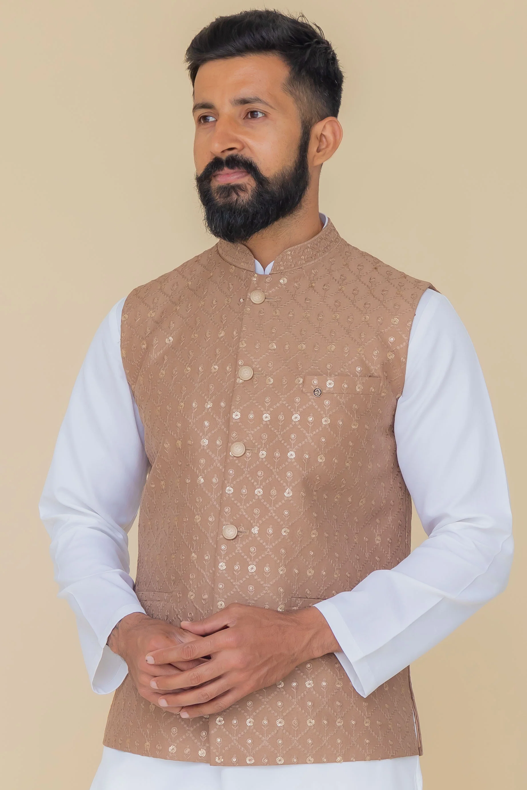 MLS EMBROIDERED JAWAHAR JACKET