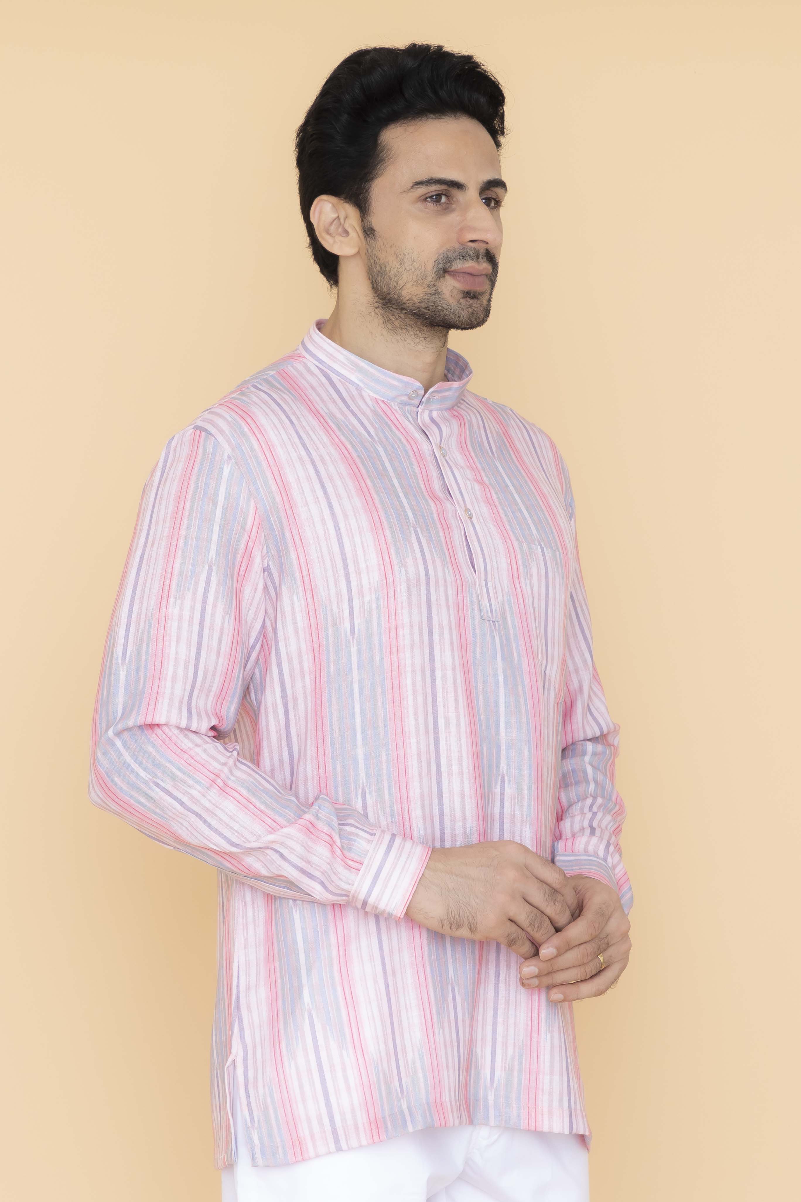 MLS SHORT KURTA FULL SLEEVES