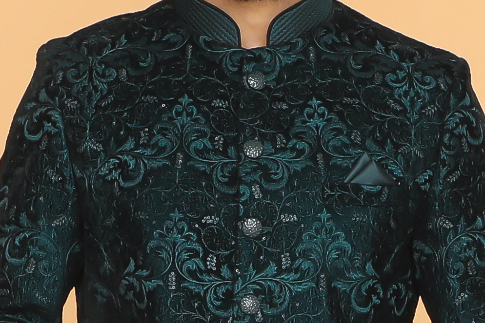 MLS VELVET INDO WESTERN 2 PCS