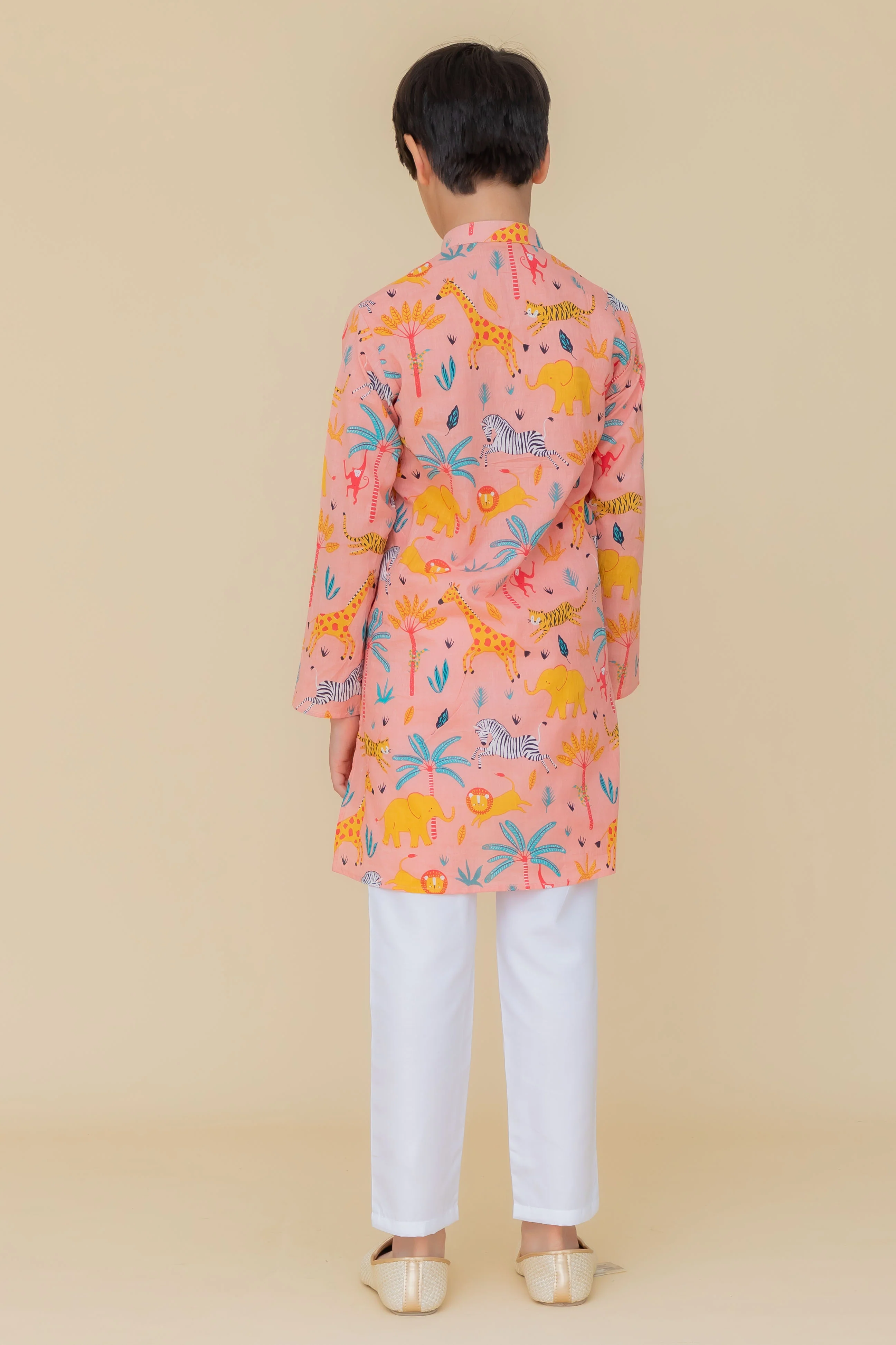 MLS KIDS PRINTED KURTA PAJAMA