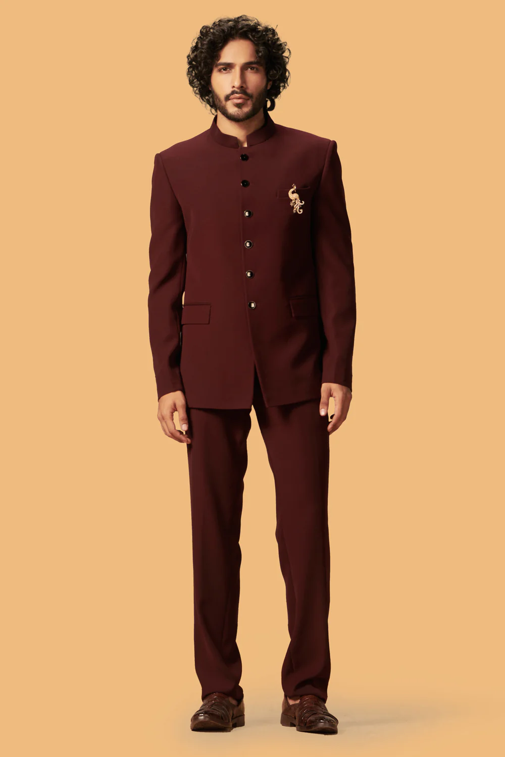 MLS PLAIN JODHPURI SUIT