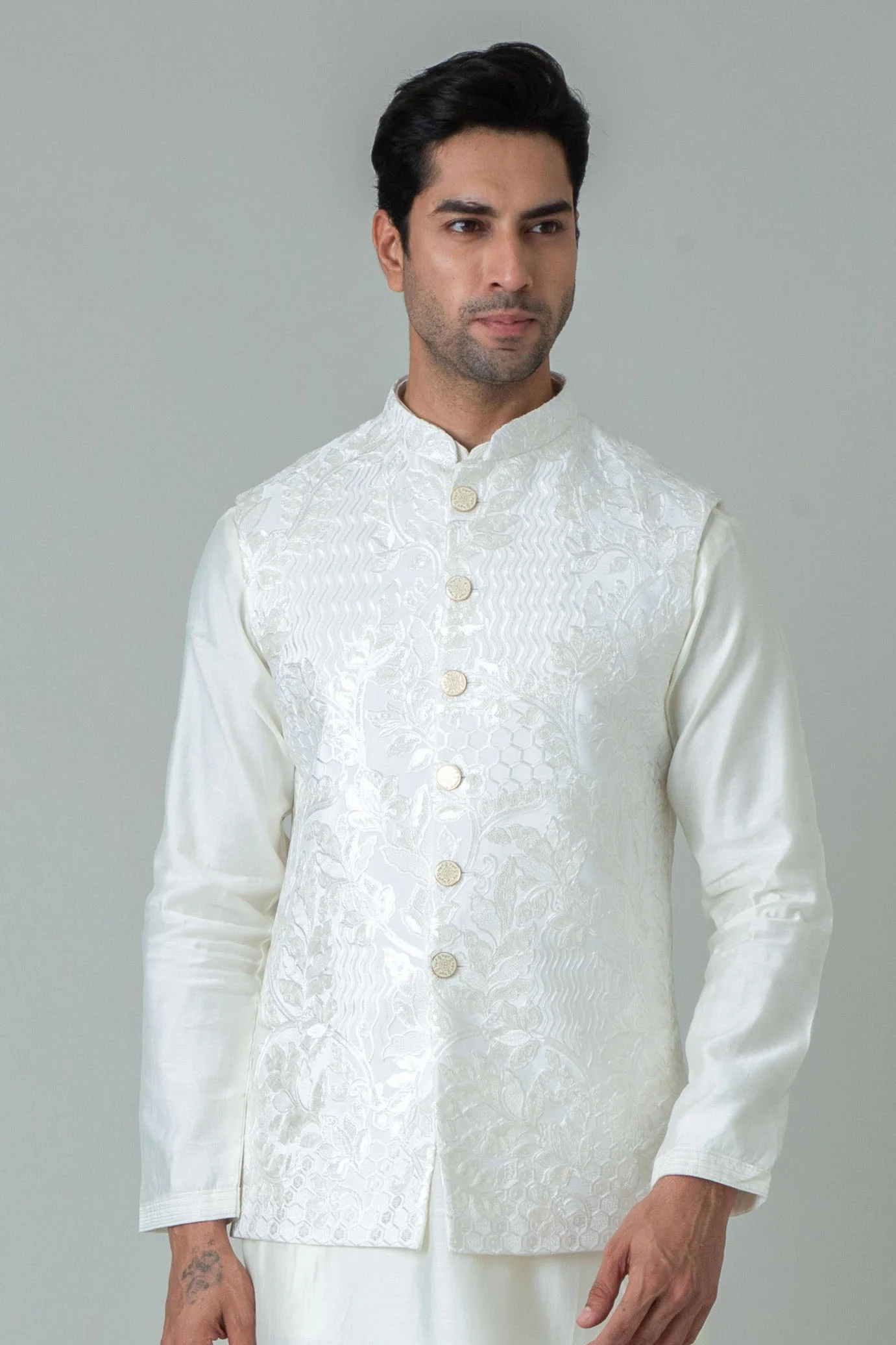 MLS EMBROIDERED JAWAHAR JACKET
