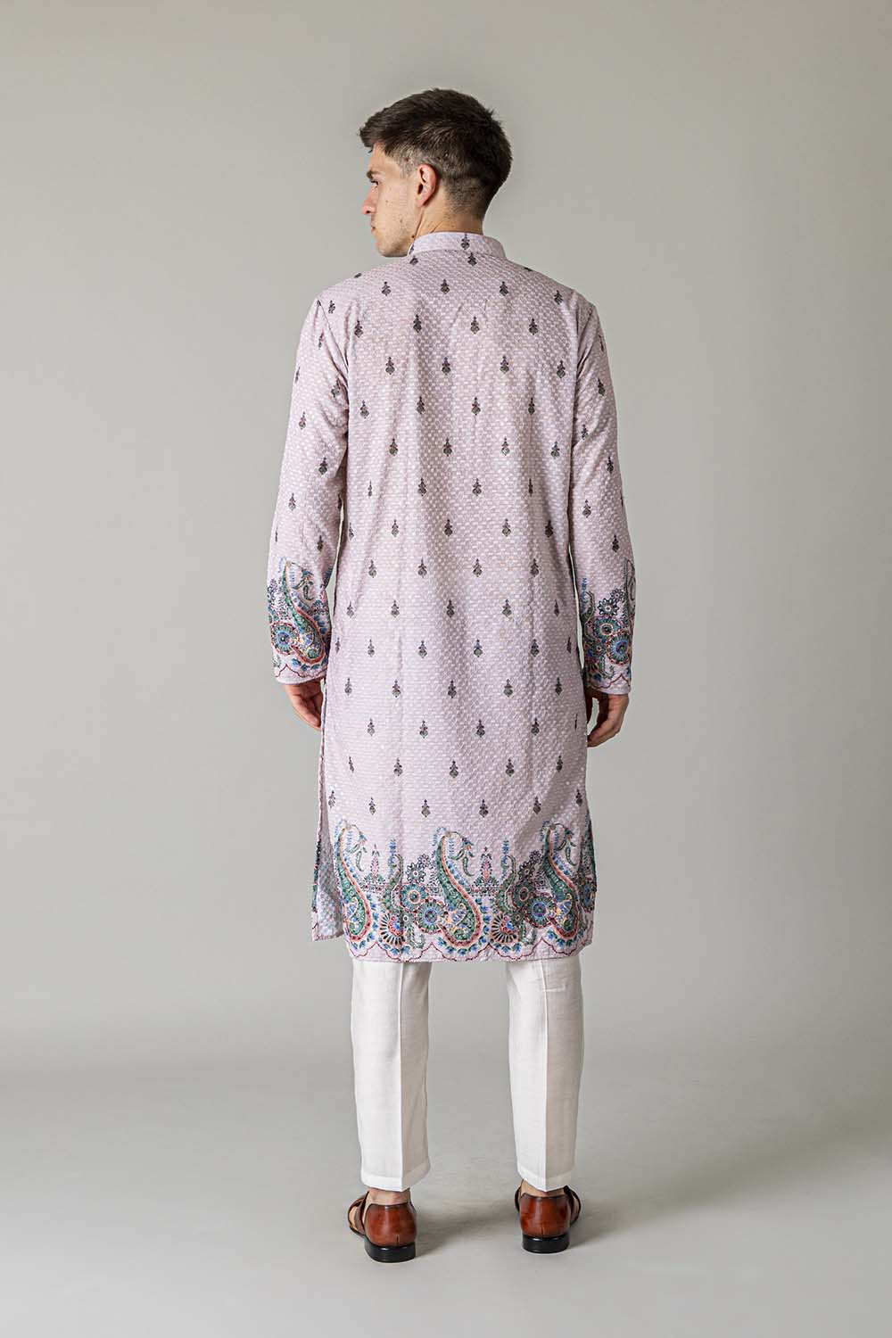 MLS PRINTED KURTA PAJAMA