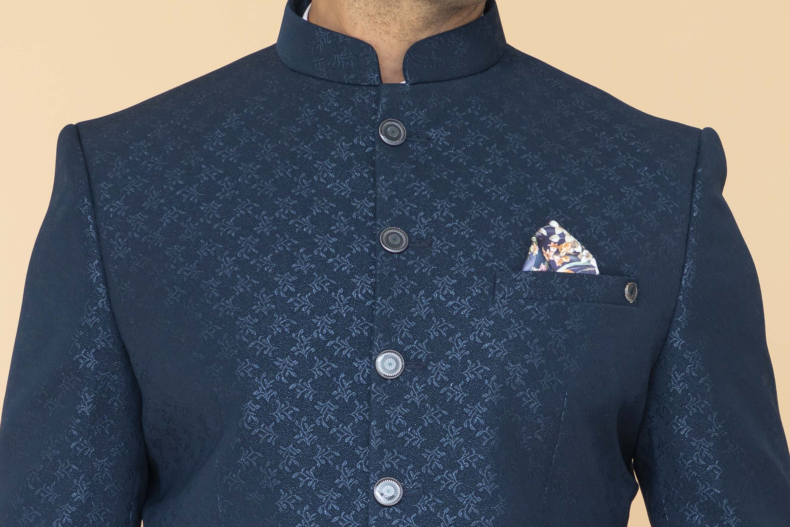 MLS PRINTED JODHPURI SUIT