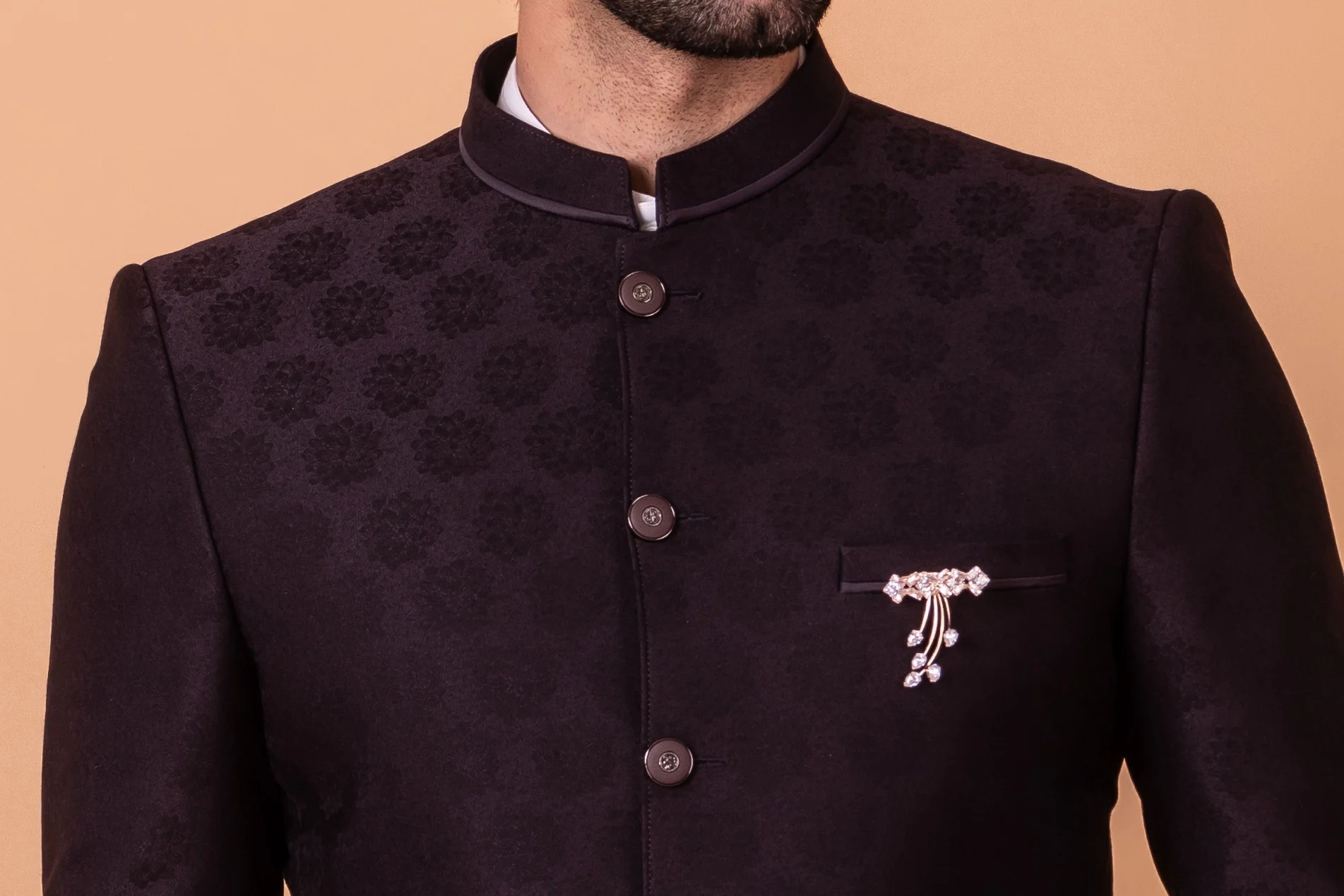 MLS PRINTED JODHPURI SUIT