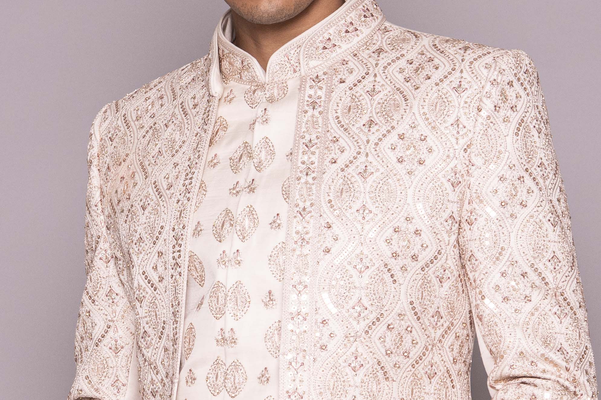 MLS SHERWANI 3PCS