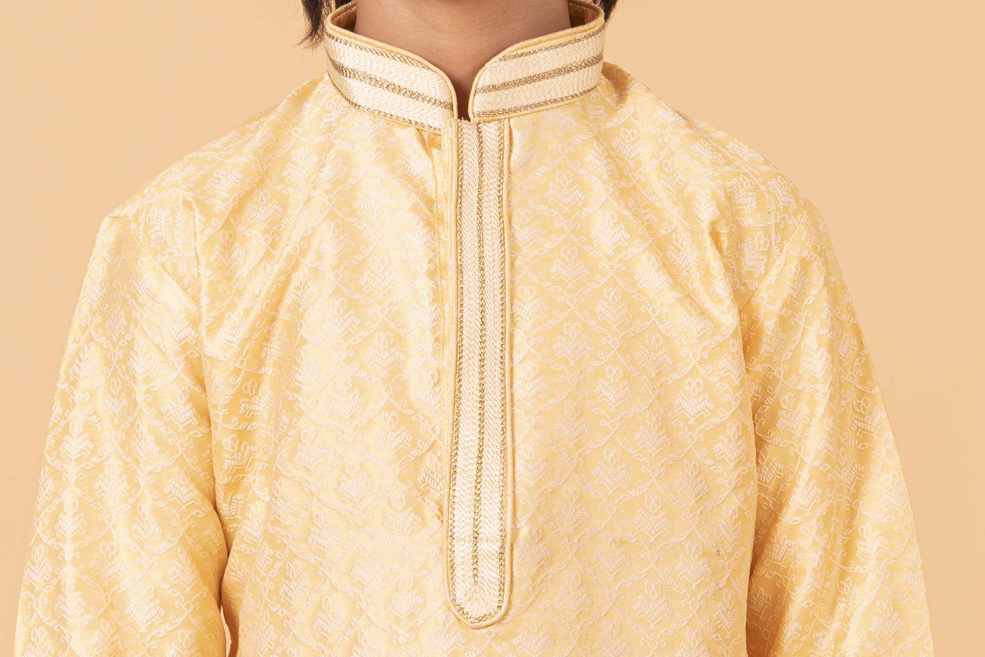 MLS KIDS PRINTED KURTA PAJAMA