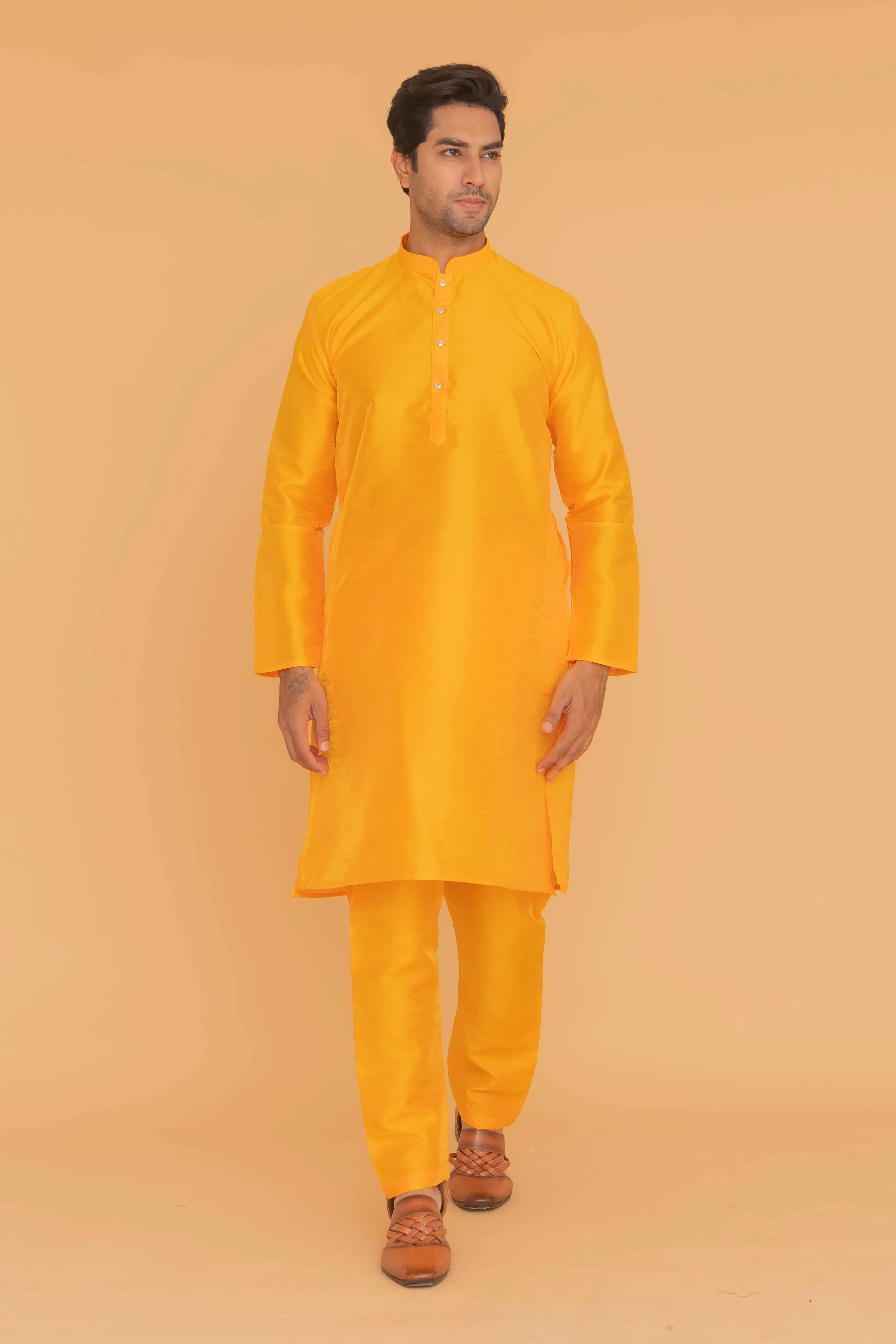 MLS SILK KURTA PAJAMA