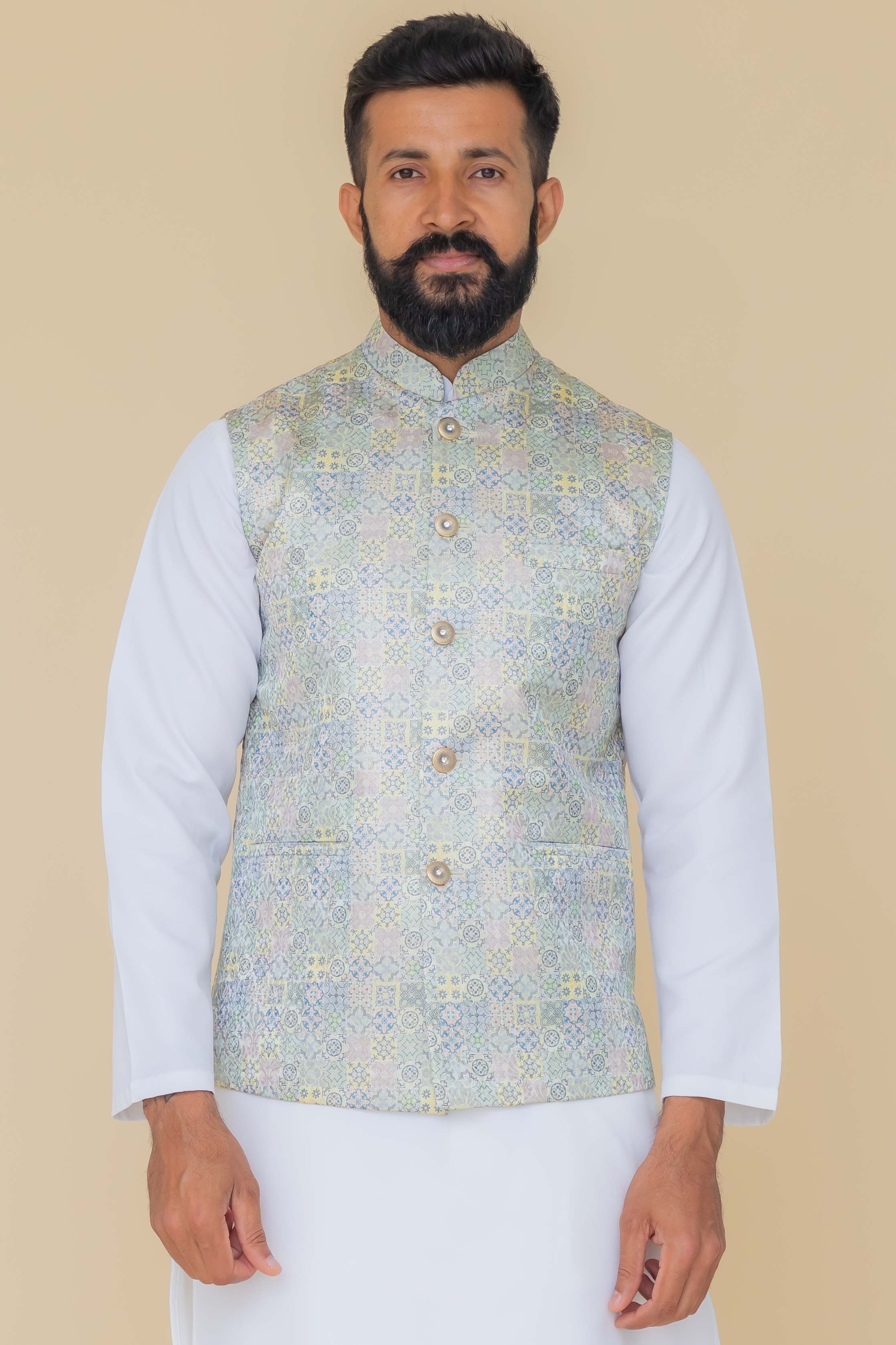 MLS PRINTED JAWAHAR JACKET