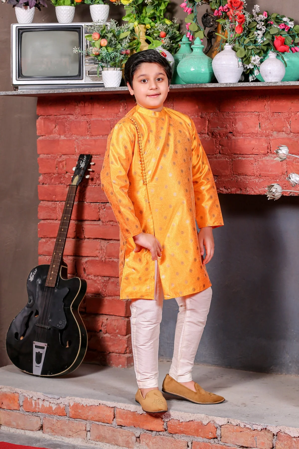 MLS SILK KIDS KURTA PAJAMA