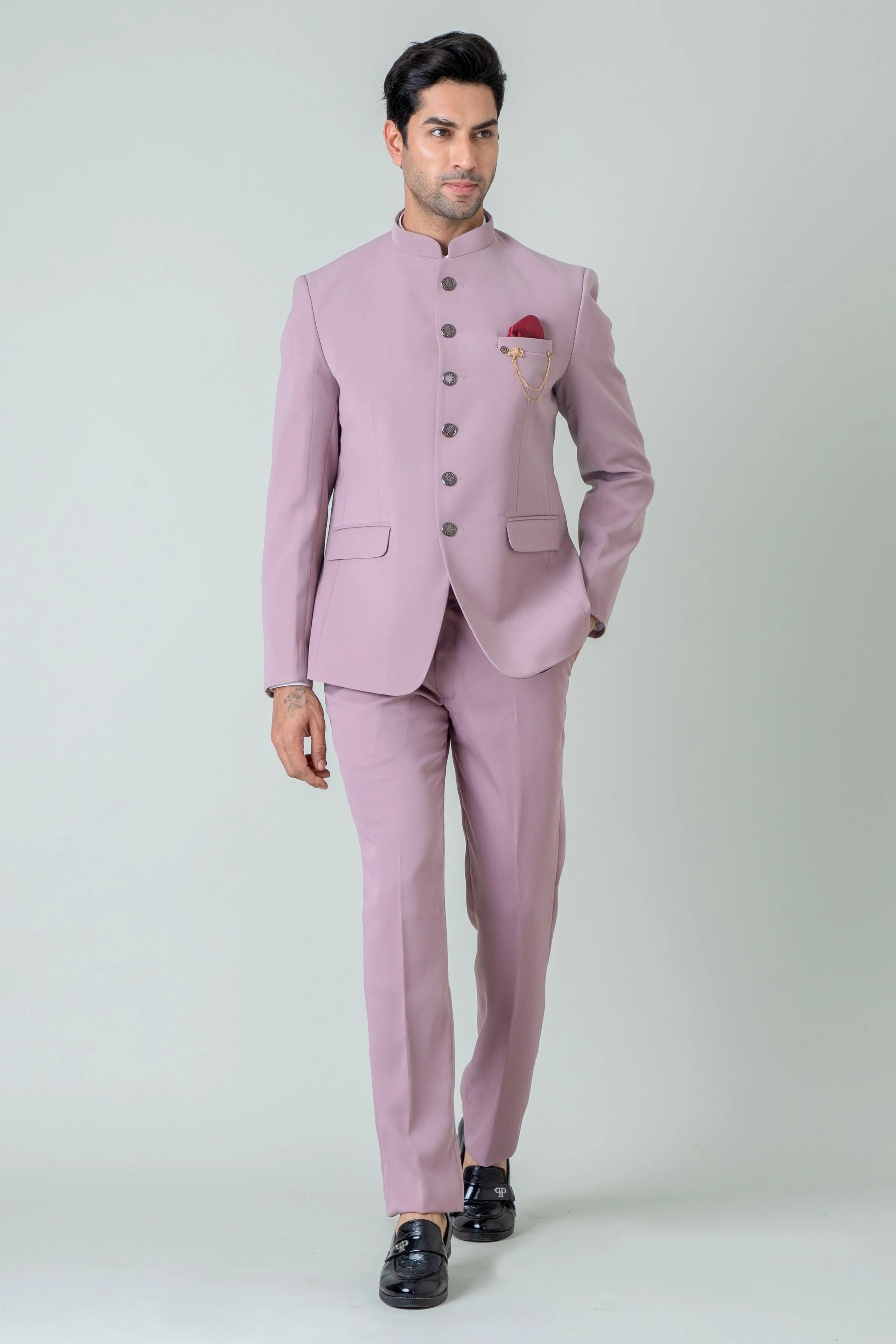 MLS PLAIN JODHPURI SUIT