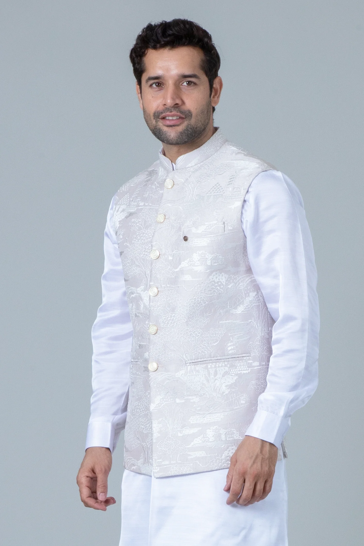 MLS EMBROIDERED JAWAHAR JACKET