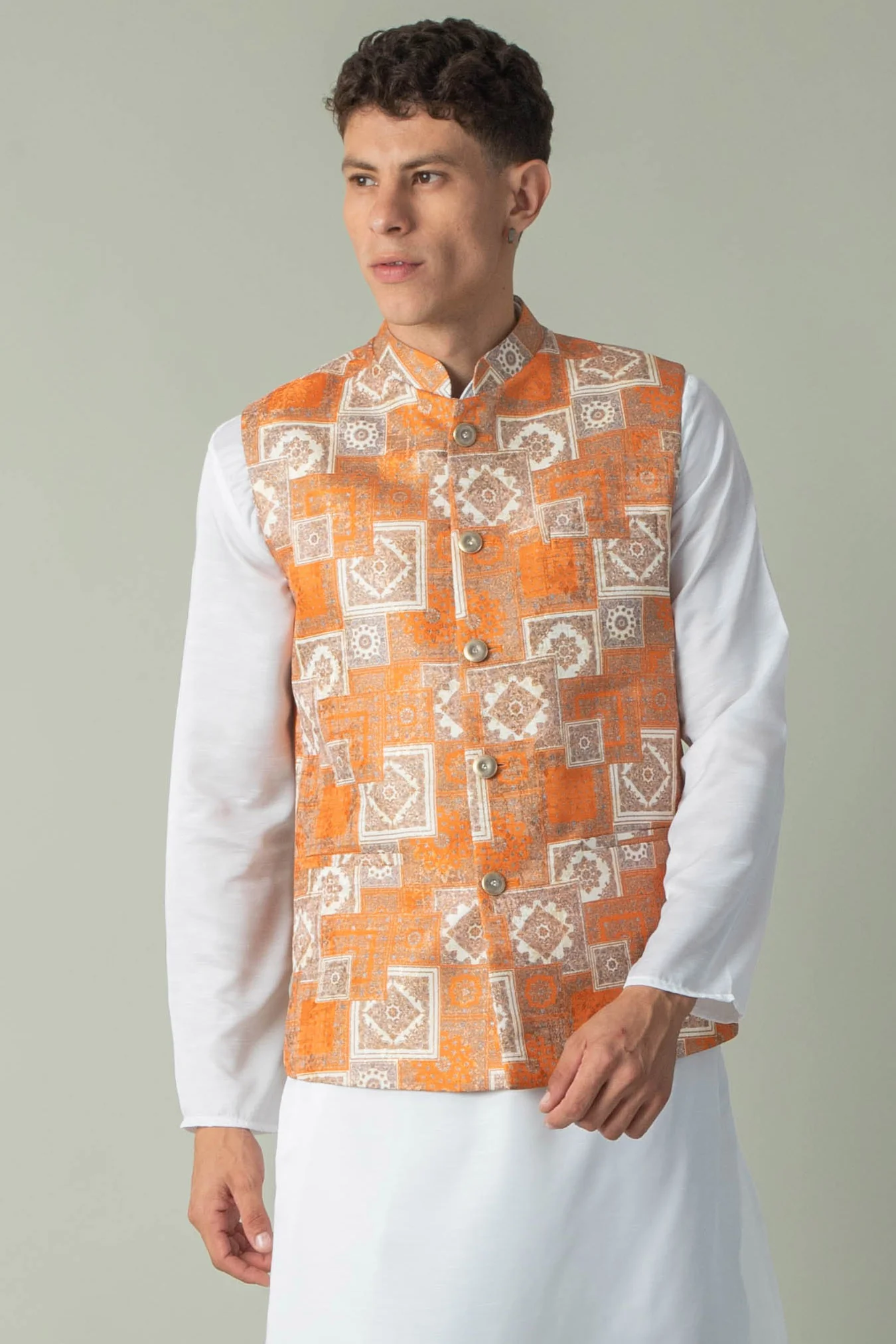 MLS PRINTED JAWAHAR JACKET