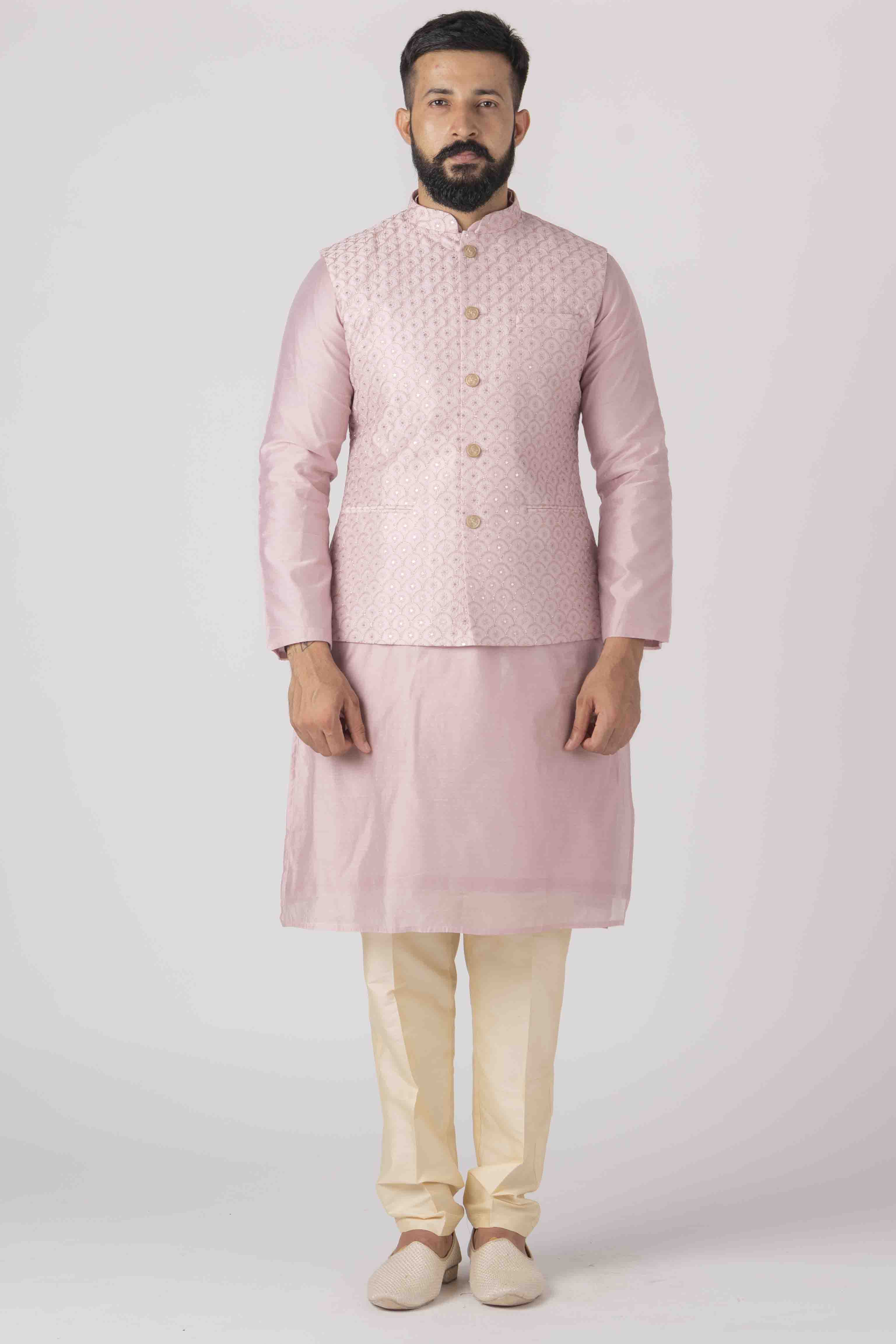 MLS KURTA JAWAHAR SET