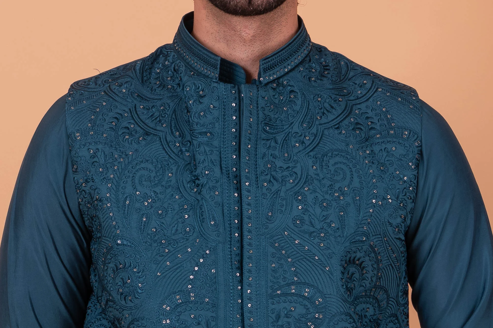 MLS KURTA JAWAHAR SET