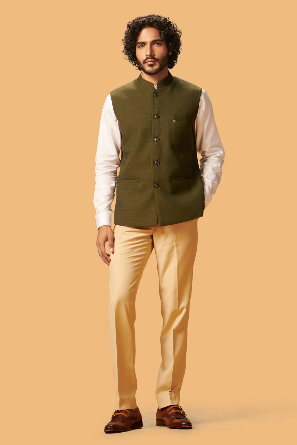 MLS JUTE JAWAHAR JACKET