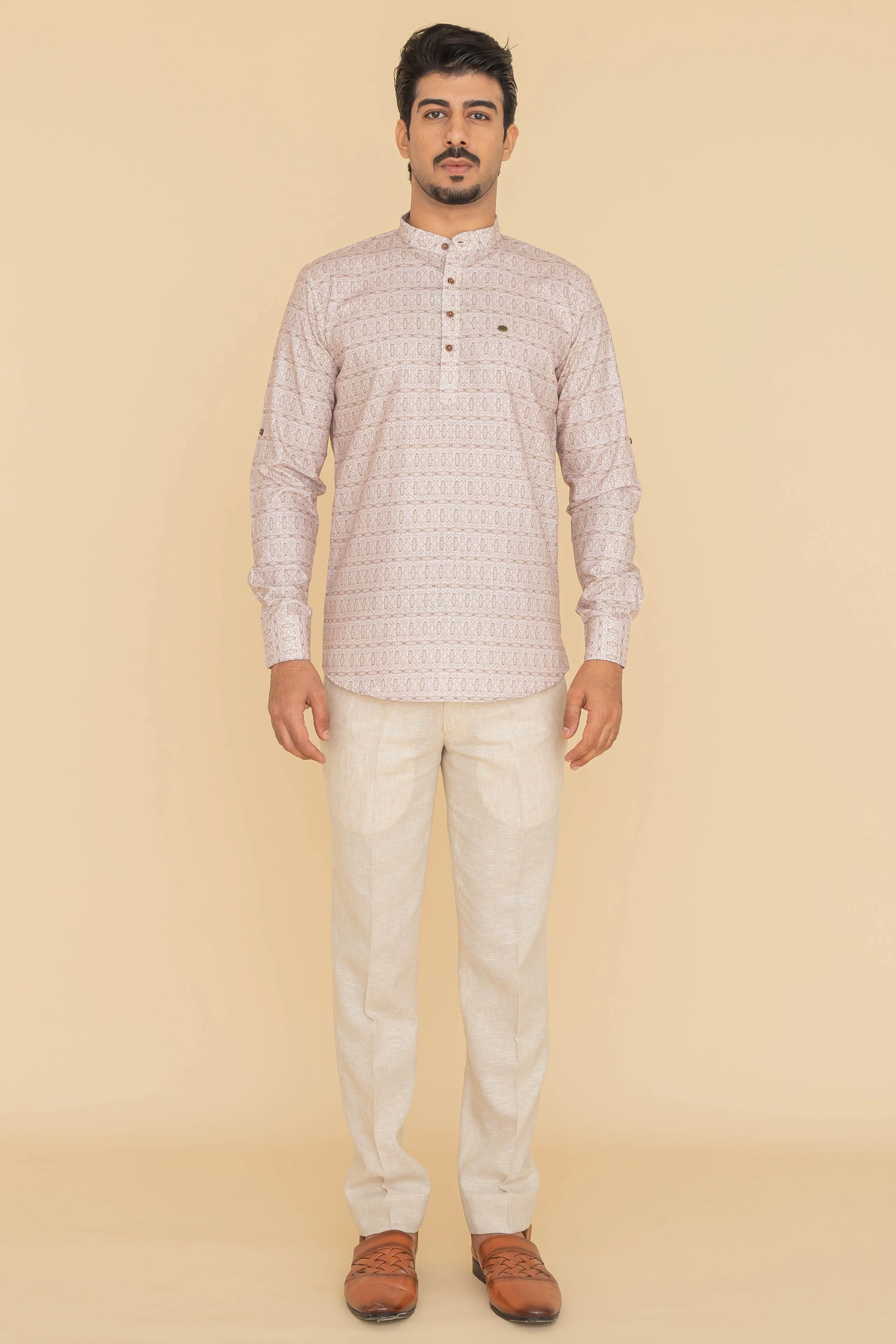 MLS SHORT KURTA FULL SLEEVES