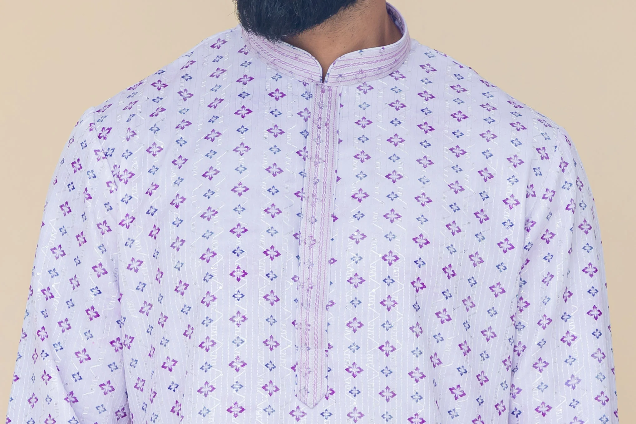 MLS PRINTED KURTA PAJAMA