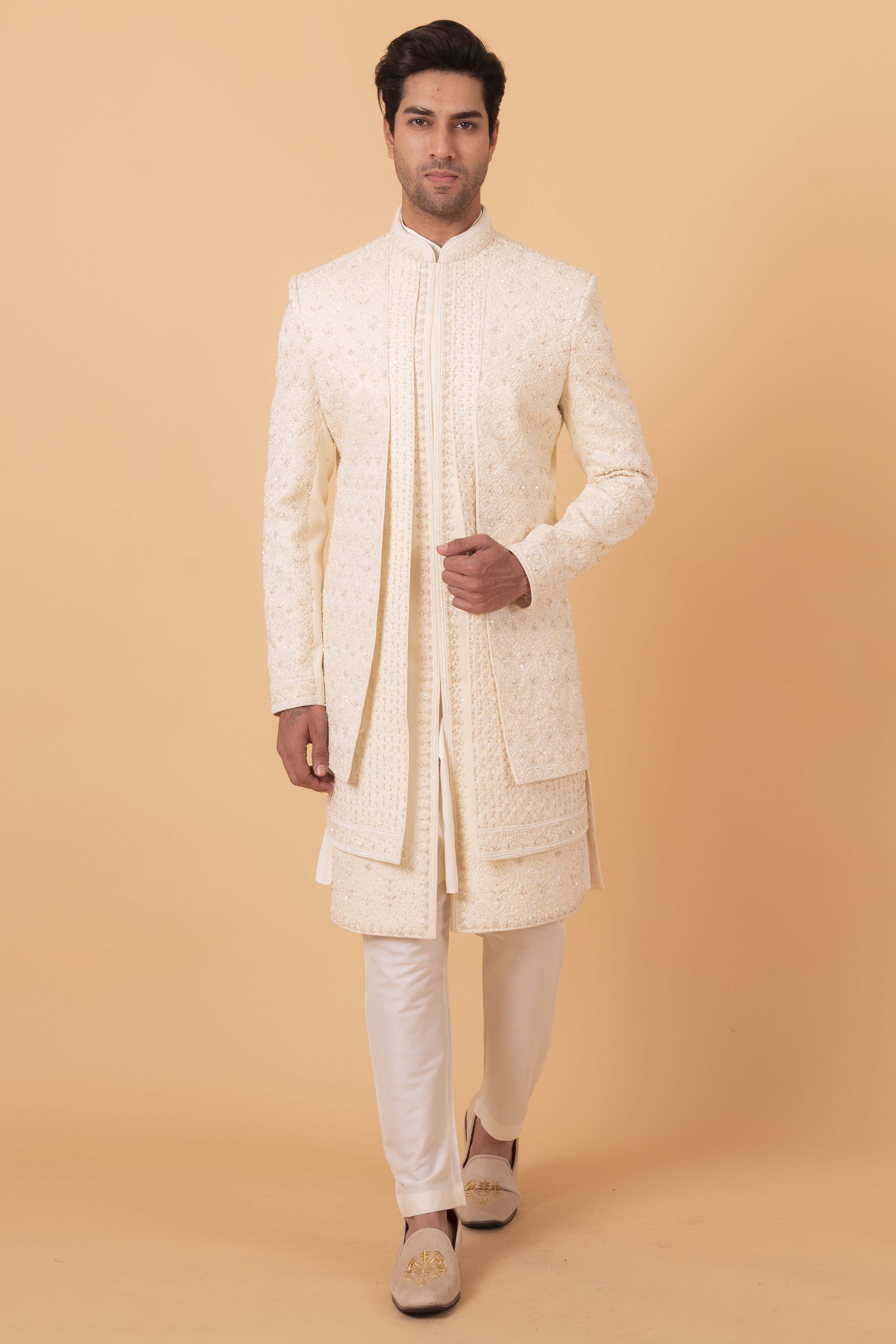 MLS SHERWANI 3PCS