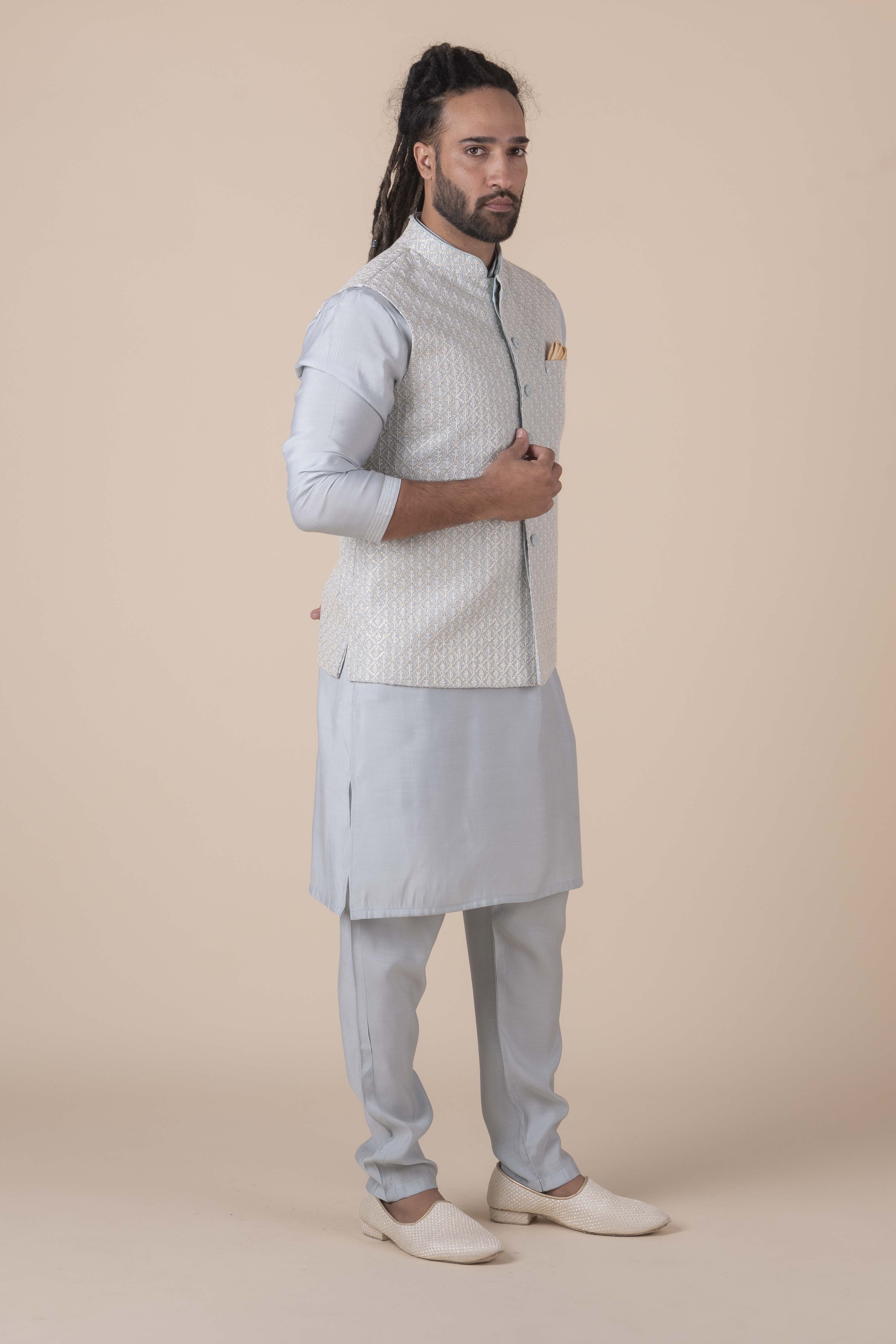 MLS KURTA JAWAHAR SET