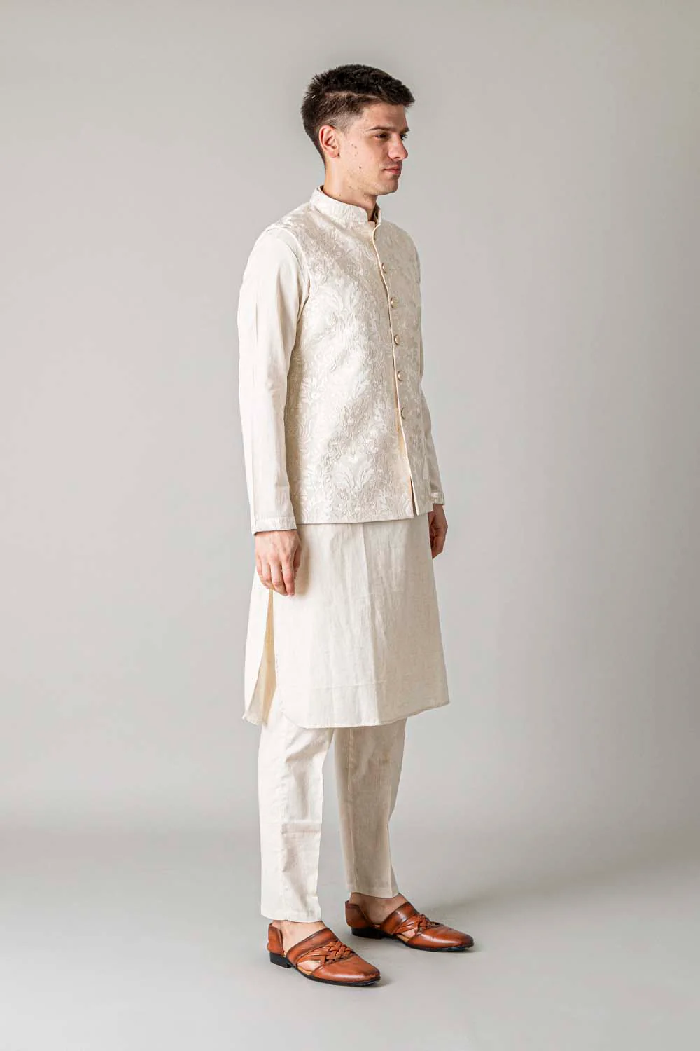 MLS KURTA JAWAHAR SET