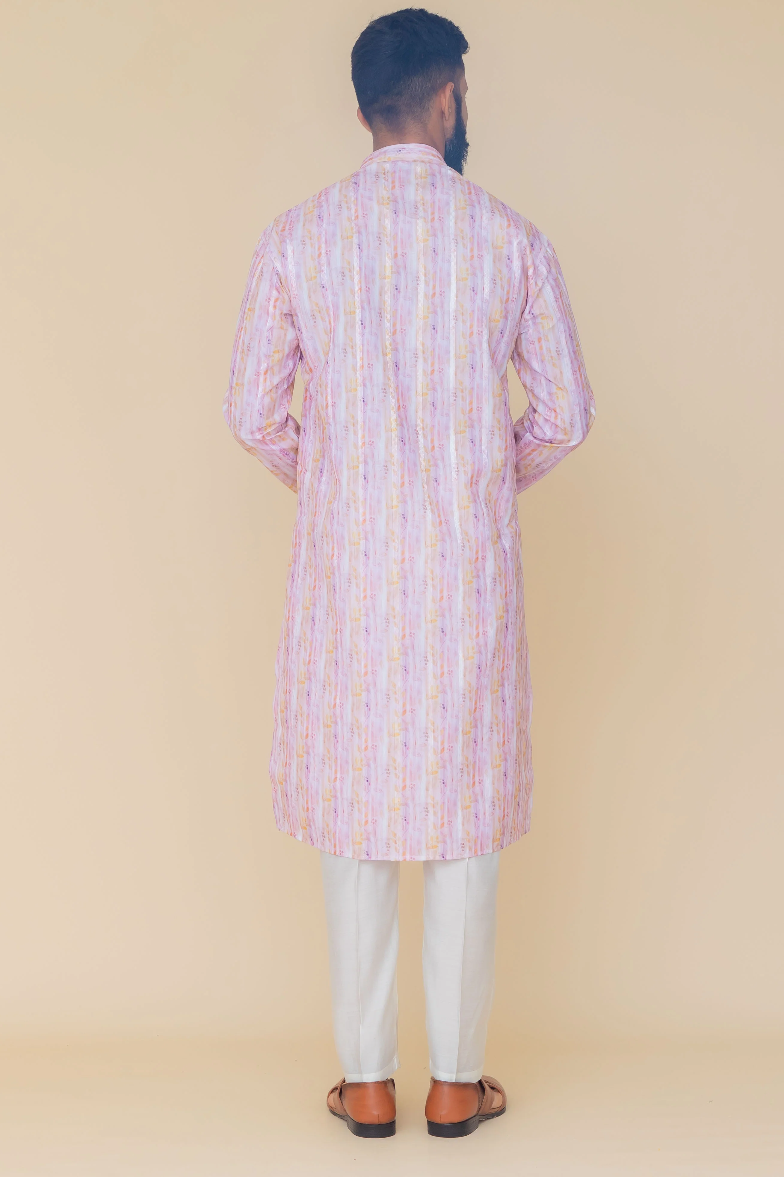 MLS PRINTED KURTA PAJAMA
