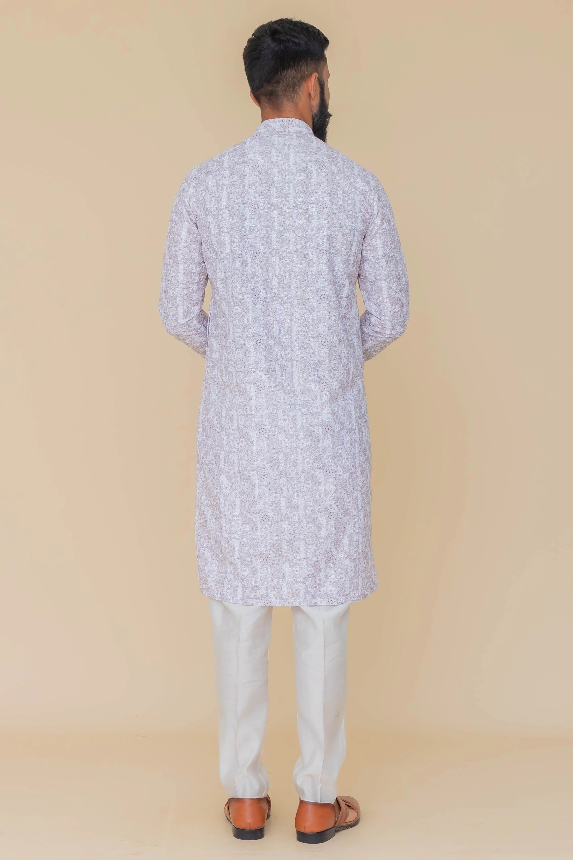 MLS PRINTED KURTA PAJAMA