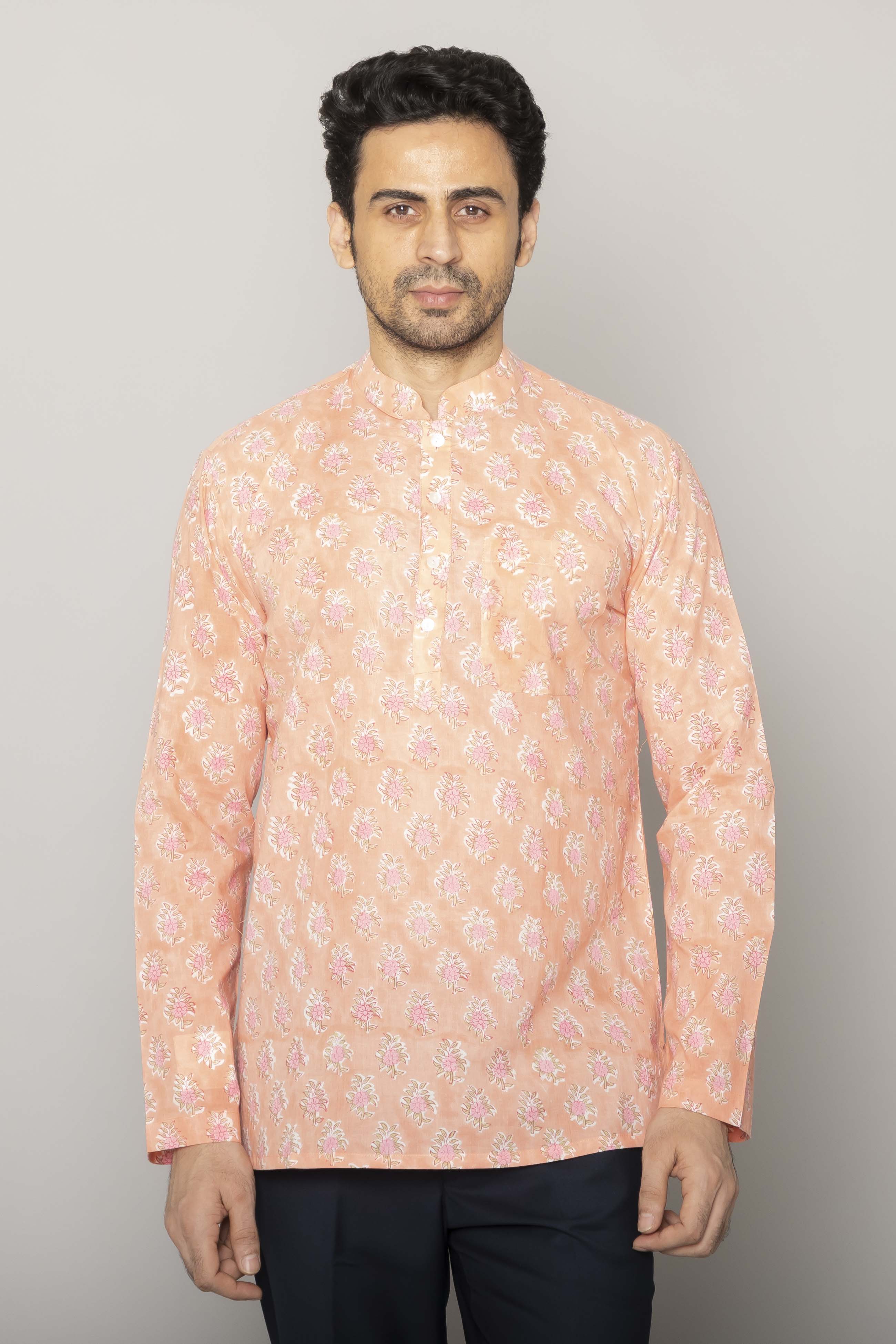 MLS SHORT KURTA FULL SLEEVES