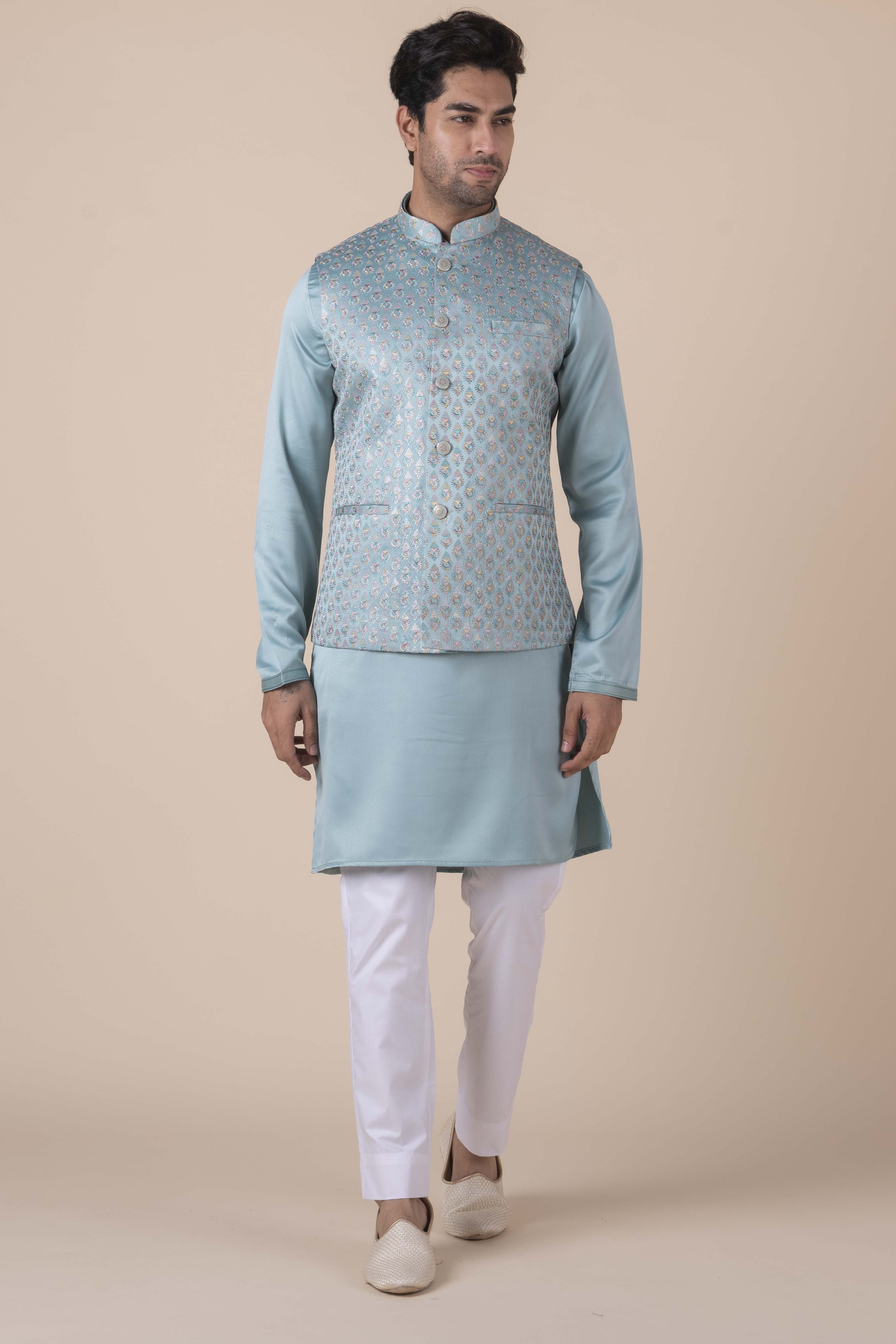 MLS KURTA JAWAHAR SET