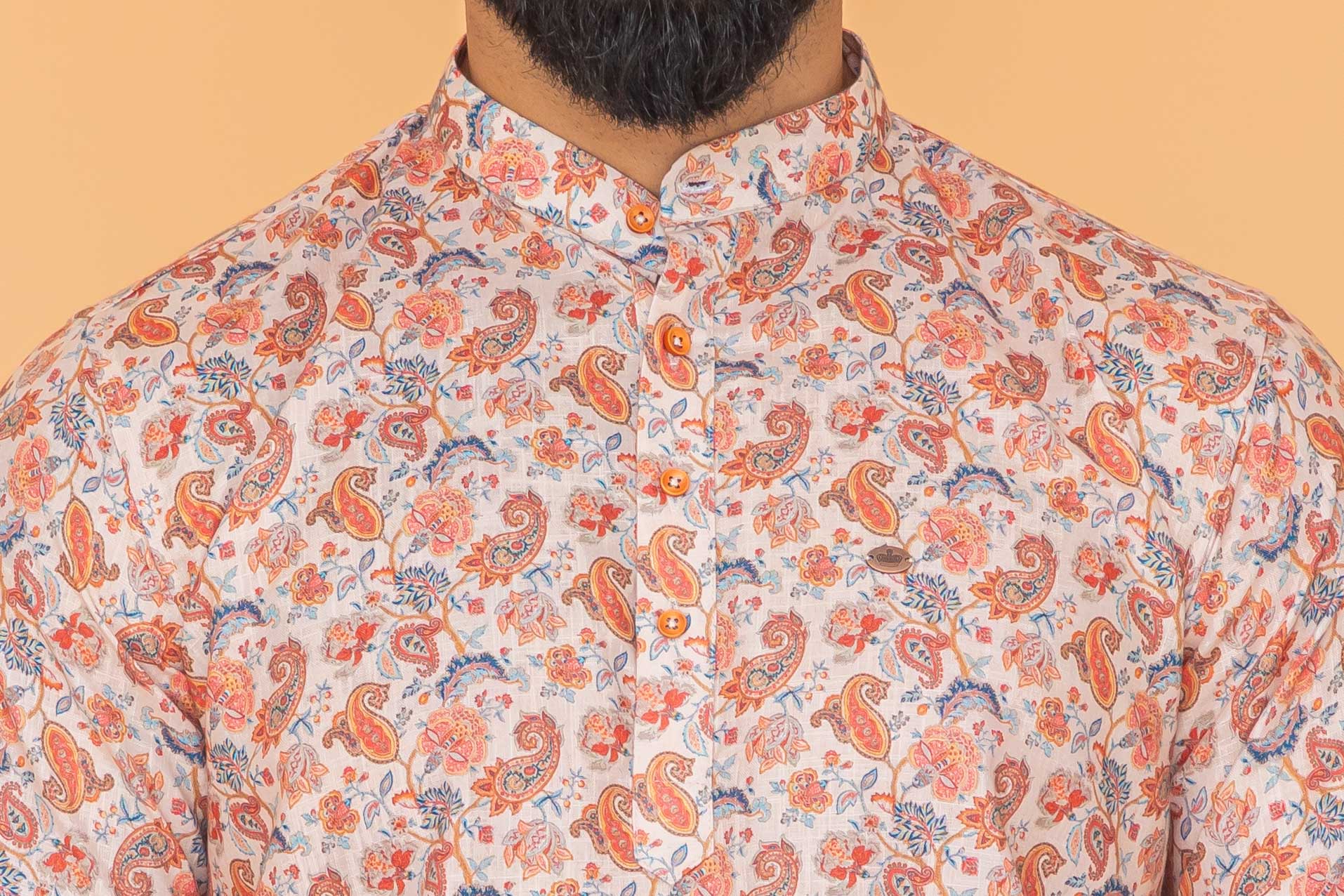 MLS SHORT KURTA FULL SLEEVES