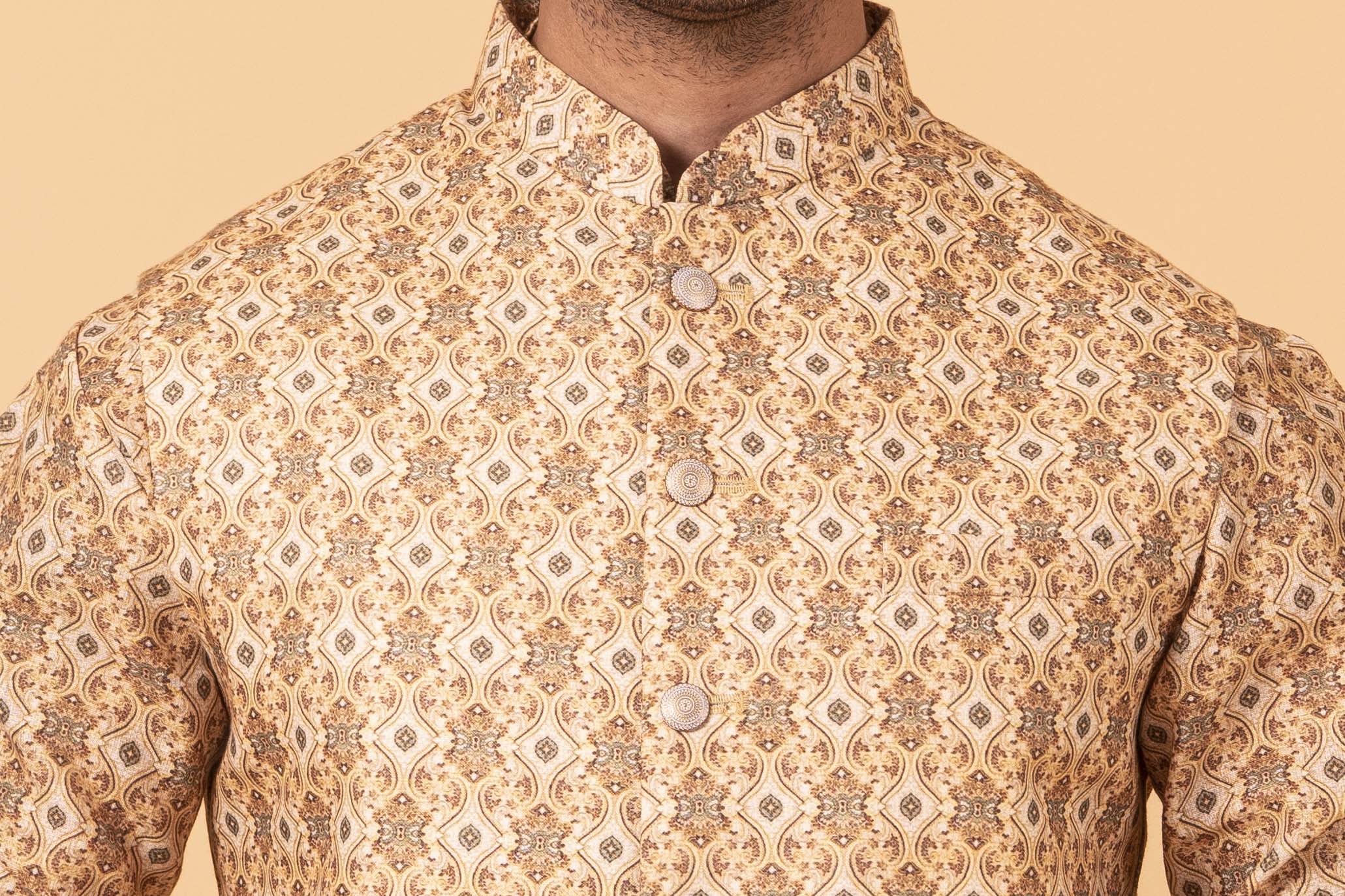 MLS KURTA JAWAHAR SET