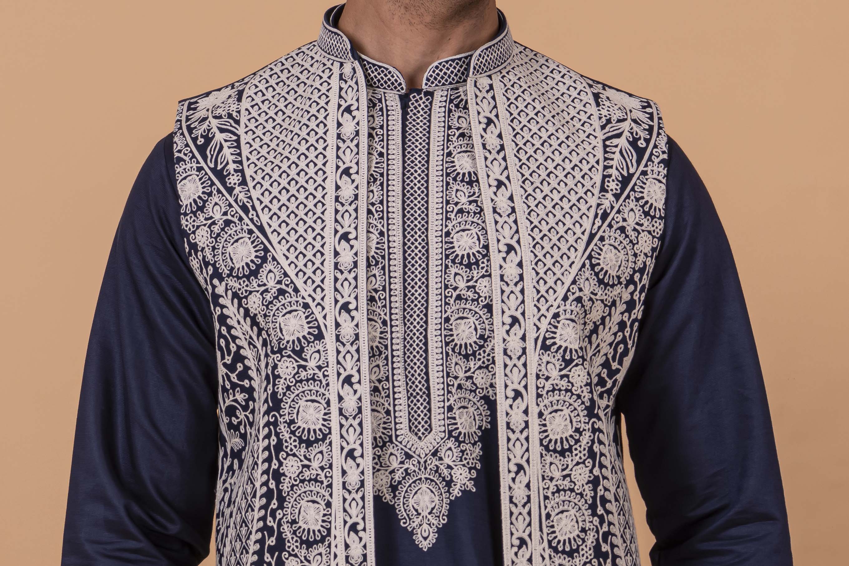 MLS KURTA JAWAHAR SET