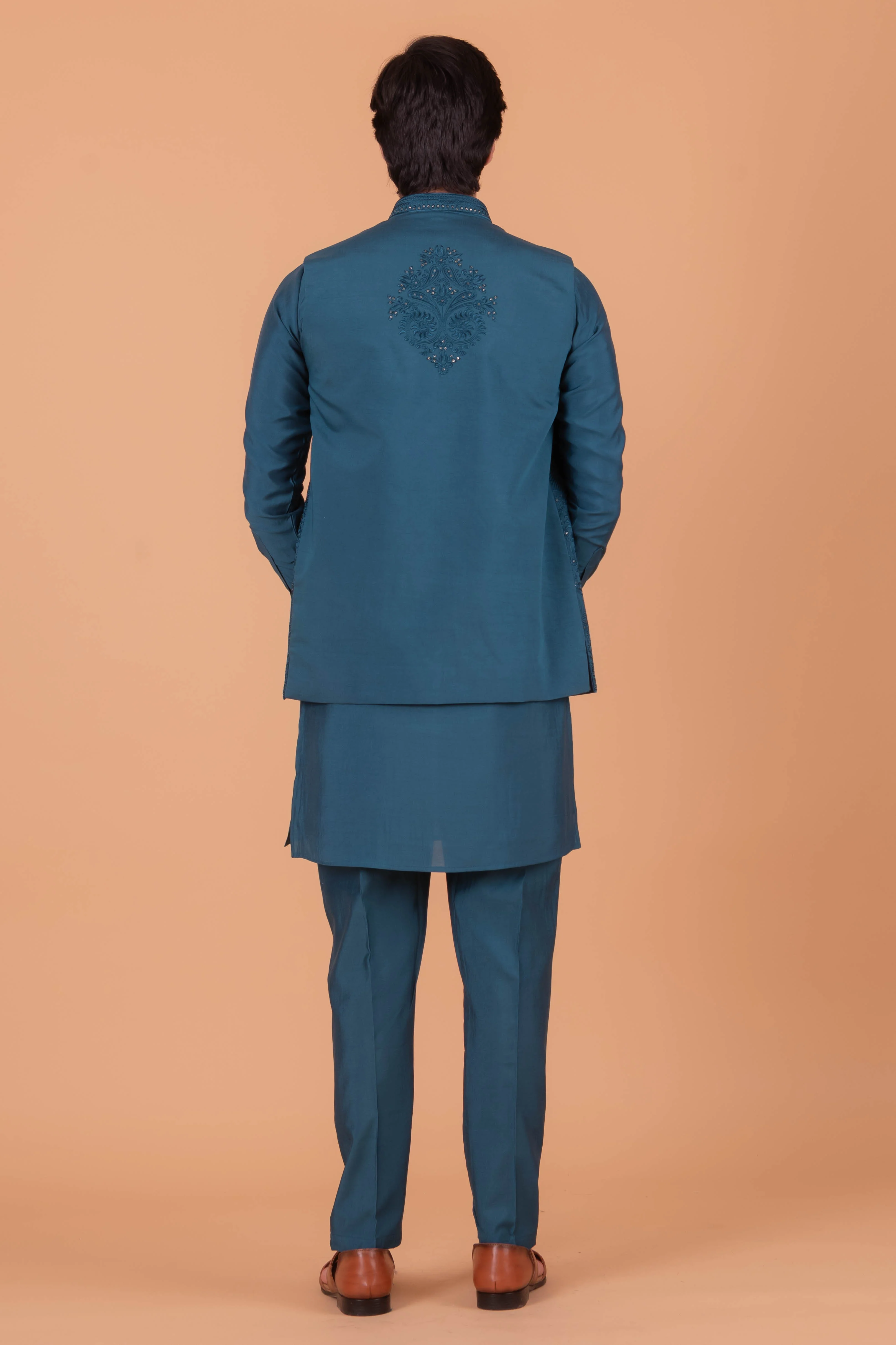 MLS KURTA JAWAHAR SET