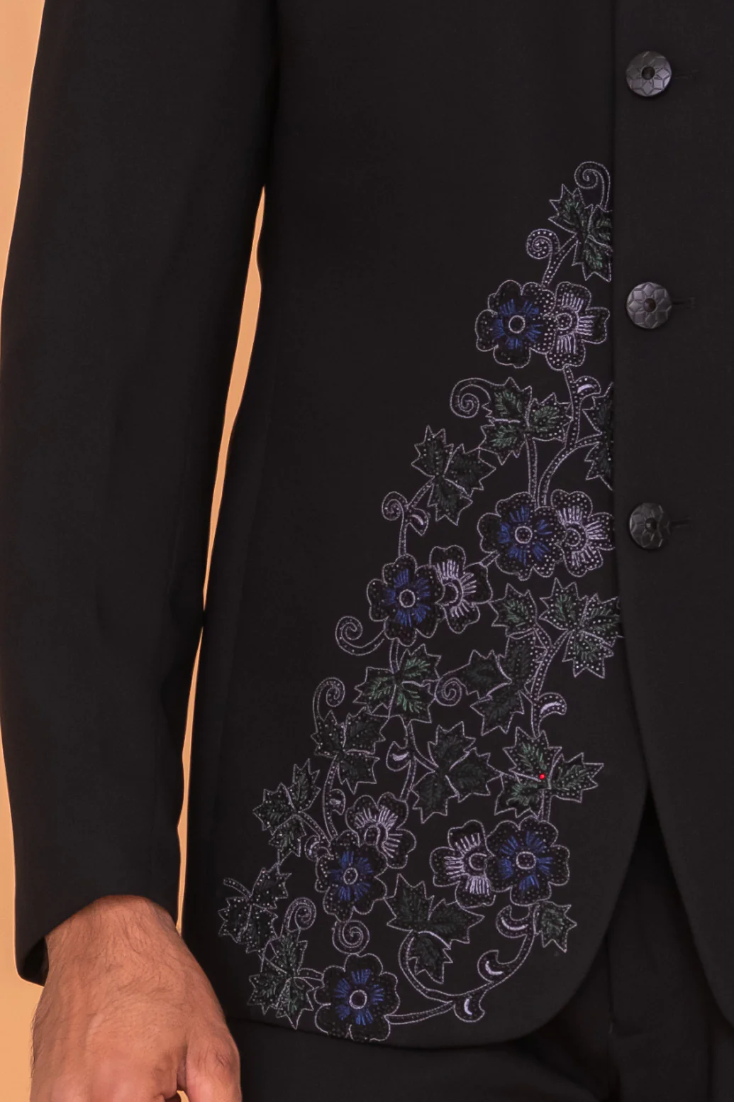 MLS EMBROIDERED JODHPURI SUIT