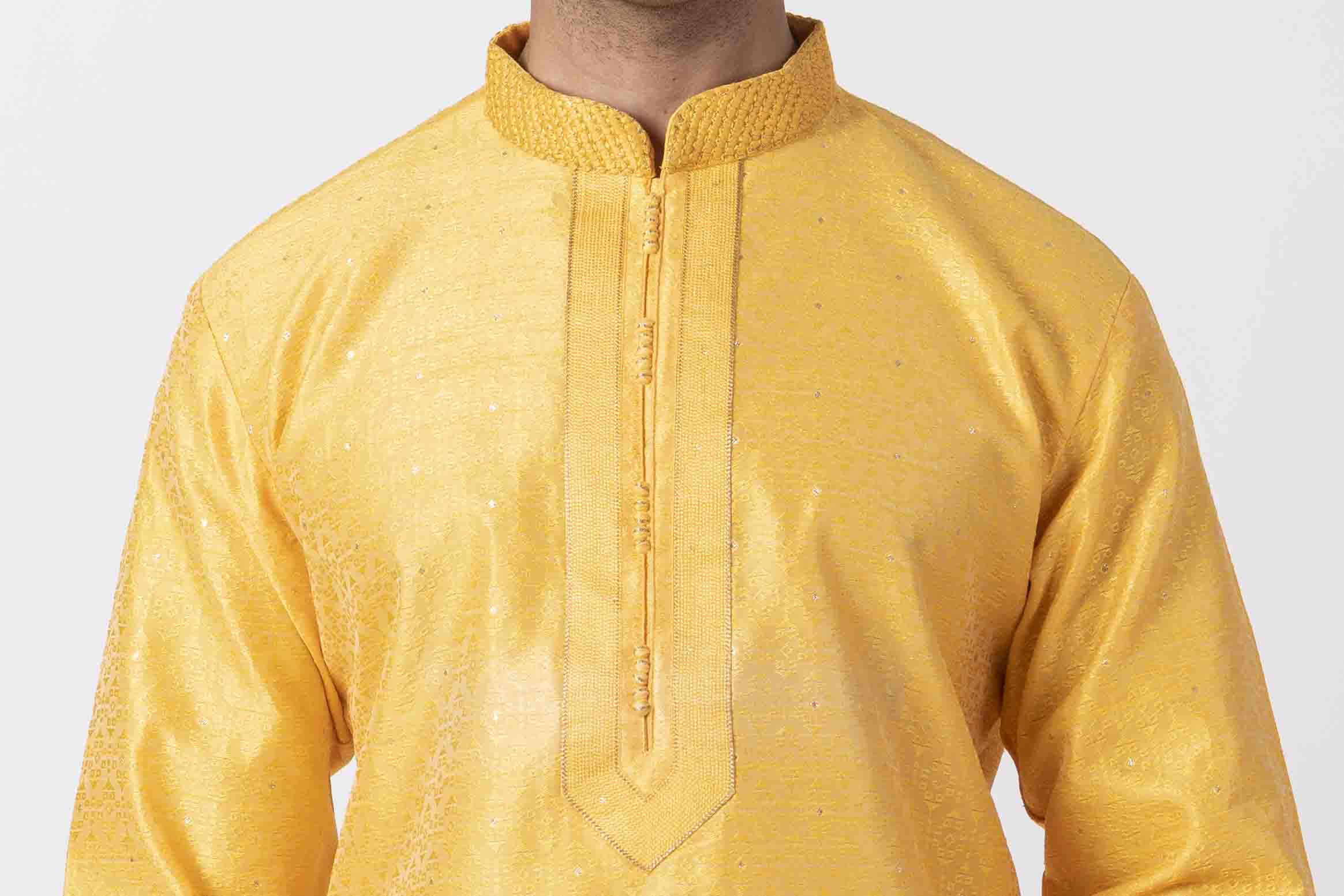MLS ART SILK KURTA PAJAMA