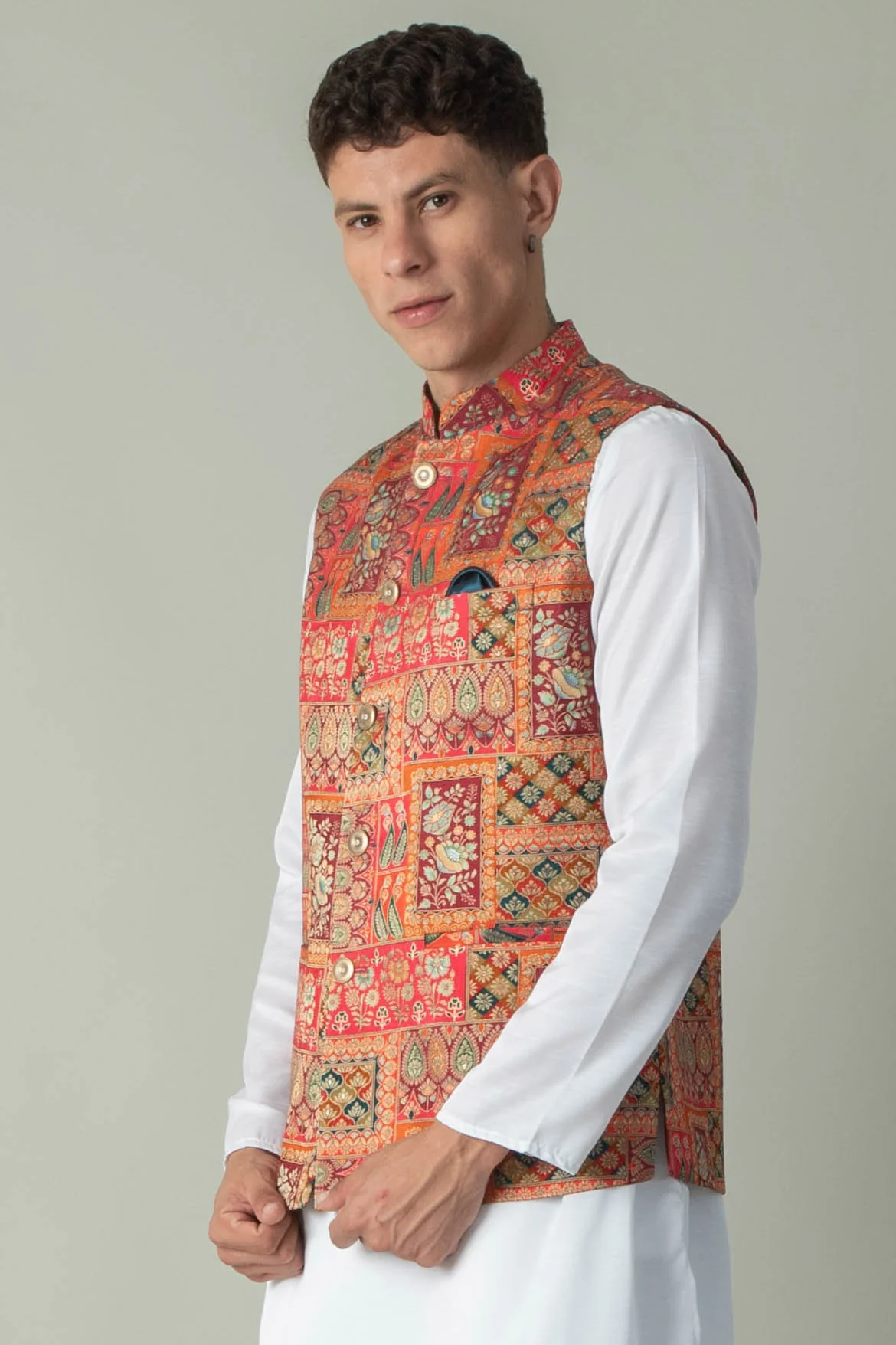 MLS PRINTED JAWAHAR JACKET