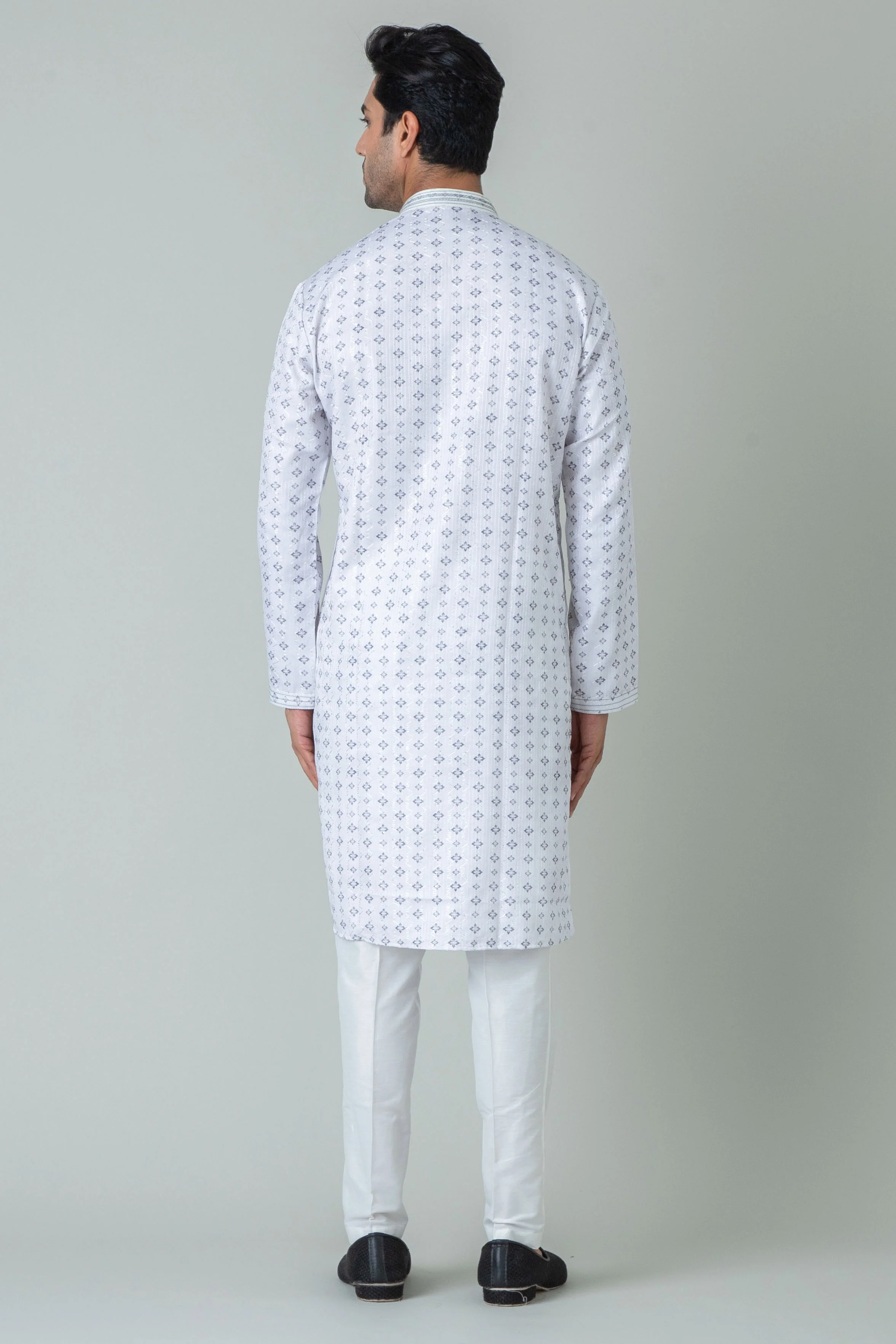 MLS PRINTED KURTA PAJAMA