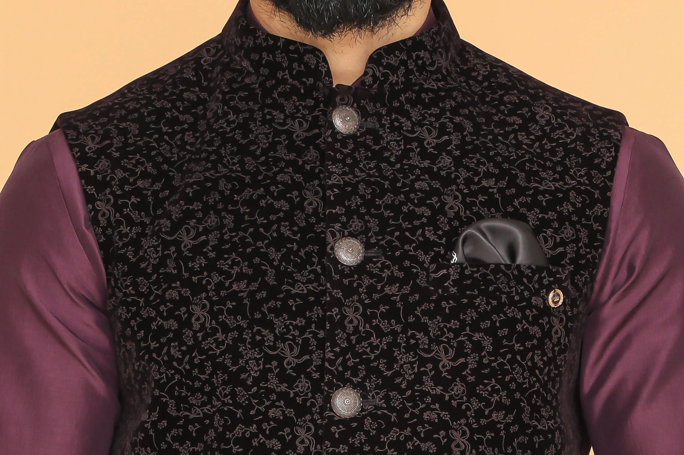 MLS VELVET JAWAHAR JACKET