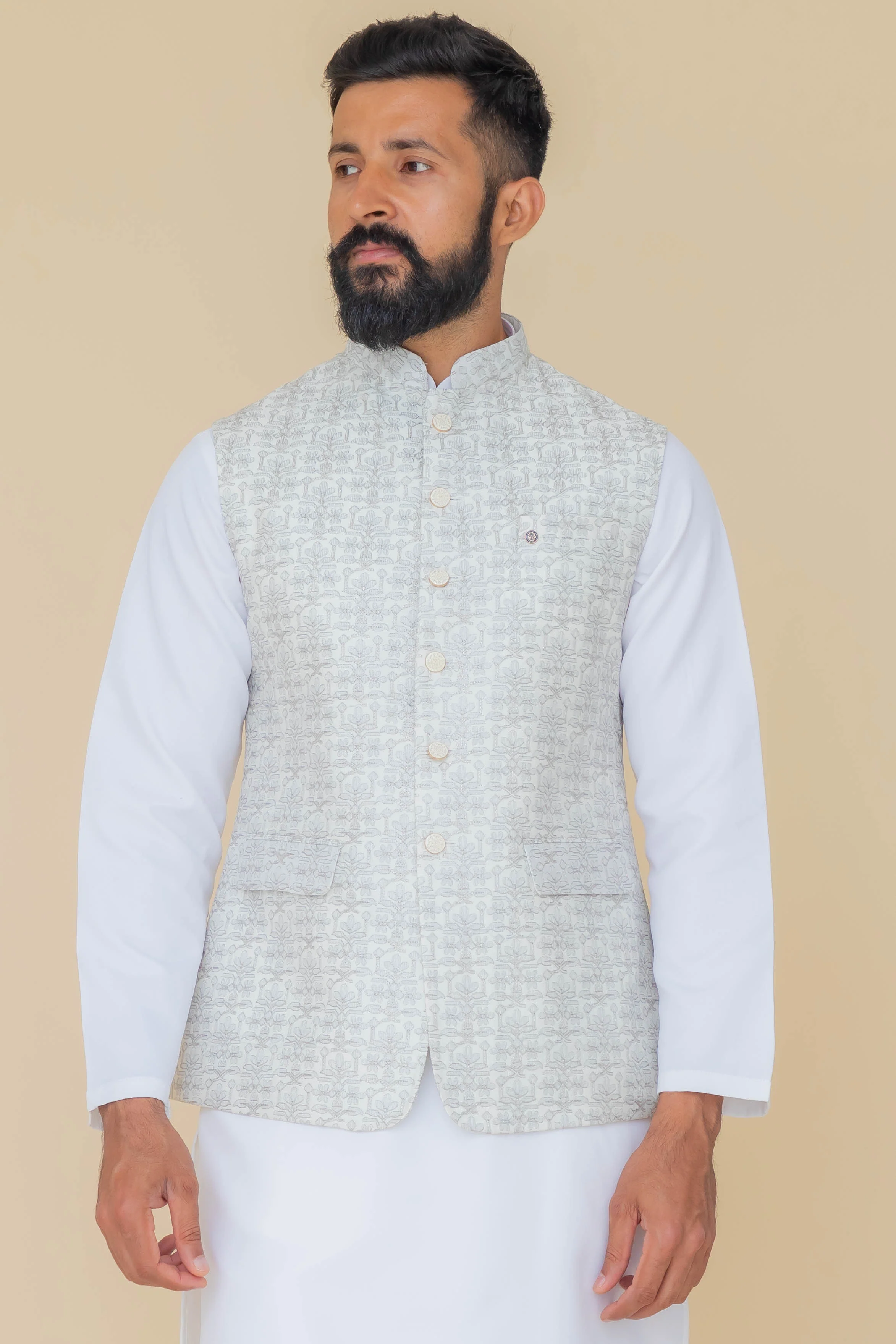 MLS EMBROIDERED JAWAHAR JACKET