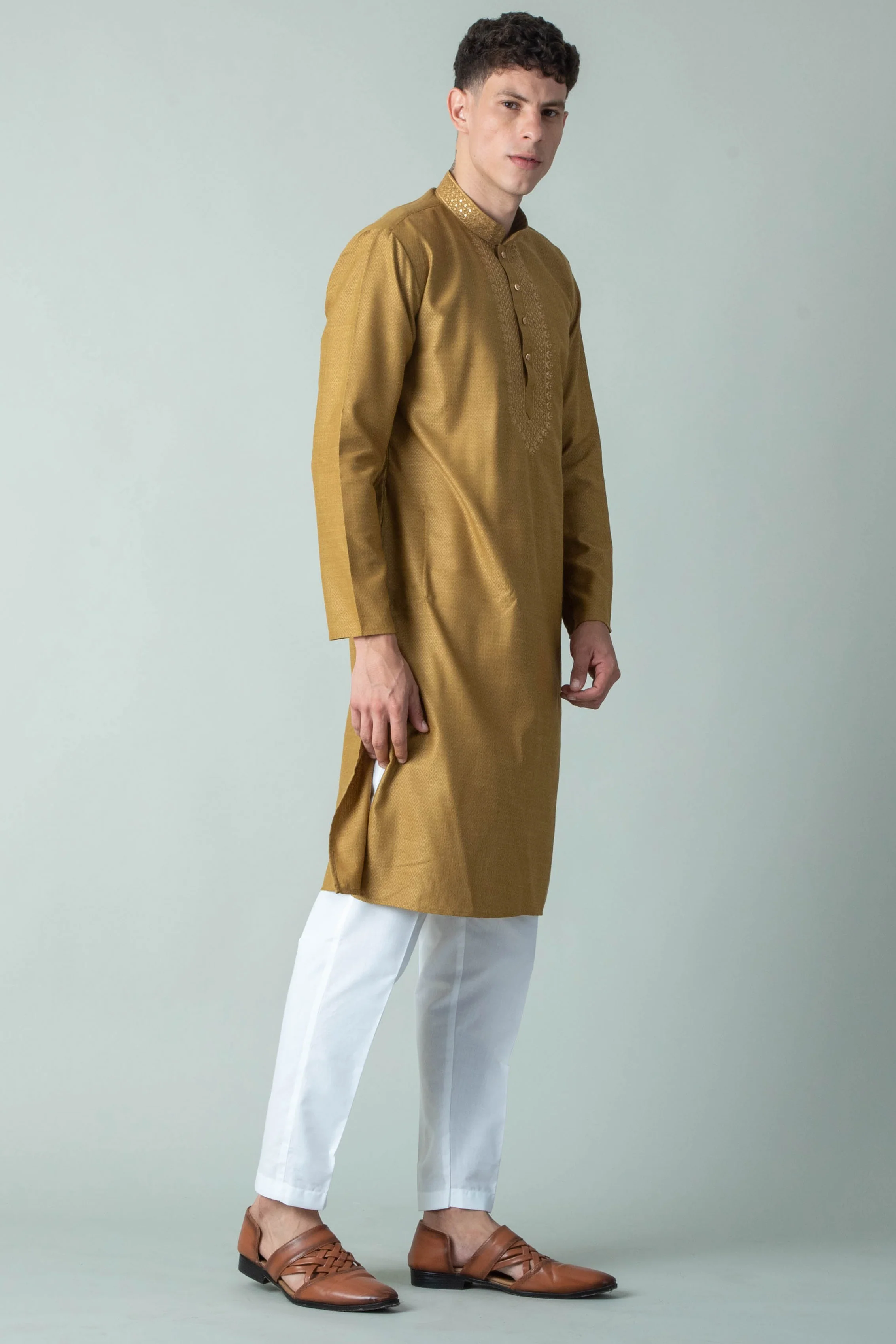 MLS SILK KURTA PAJAMA