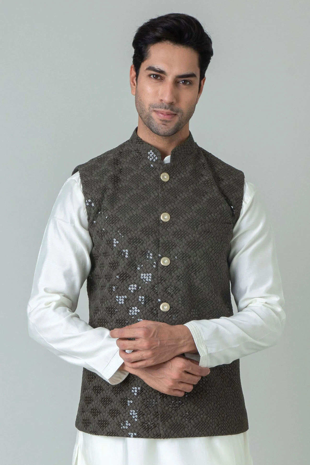 MLS EMBROIDERED JAWAHAR JACKET
