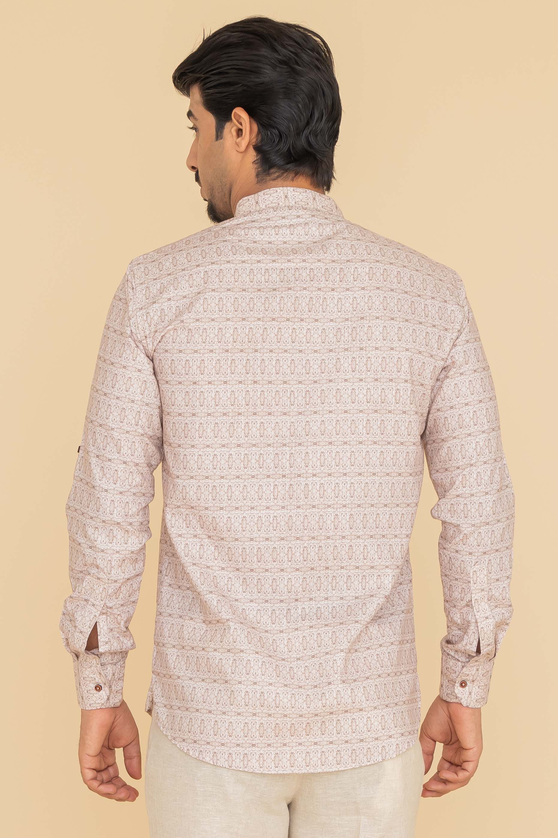 MLS SHORT KURTA FULL SLEEVES