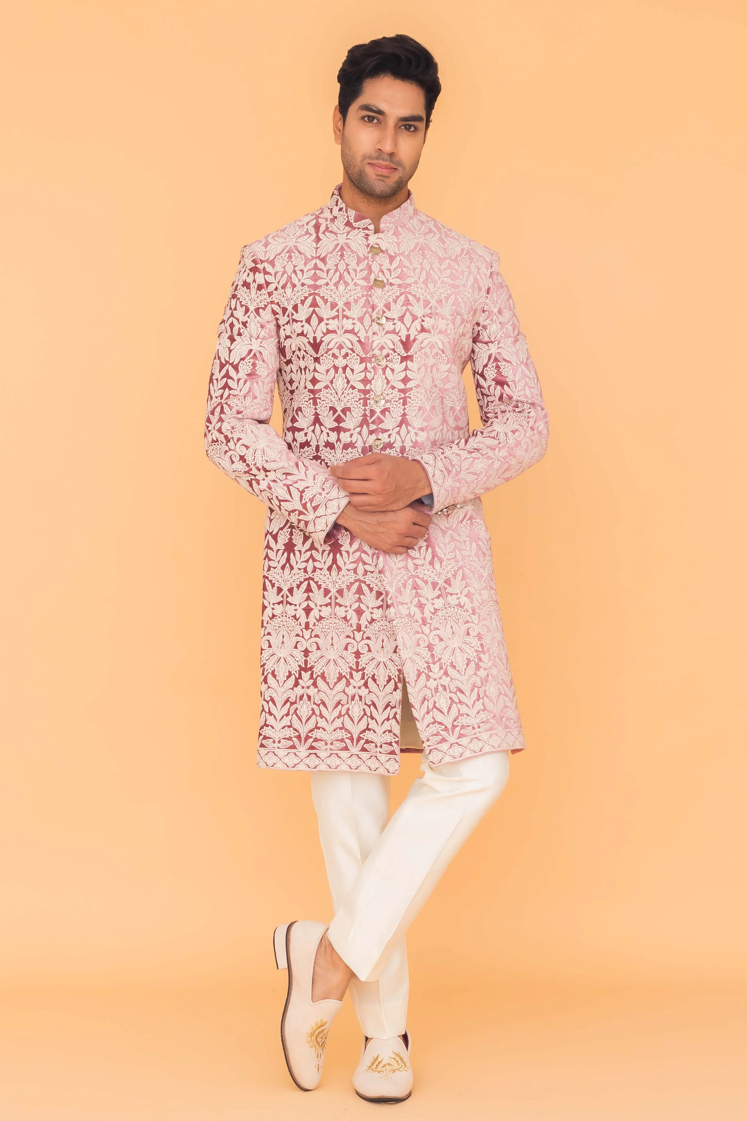 MLS VELVET INDO WESTERN 1PCS