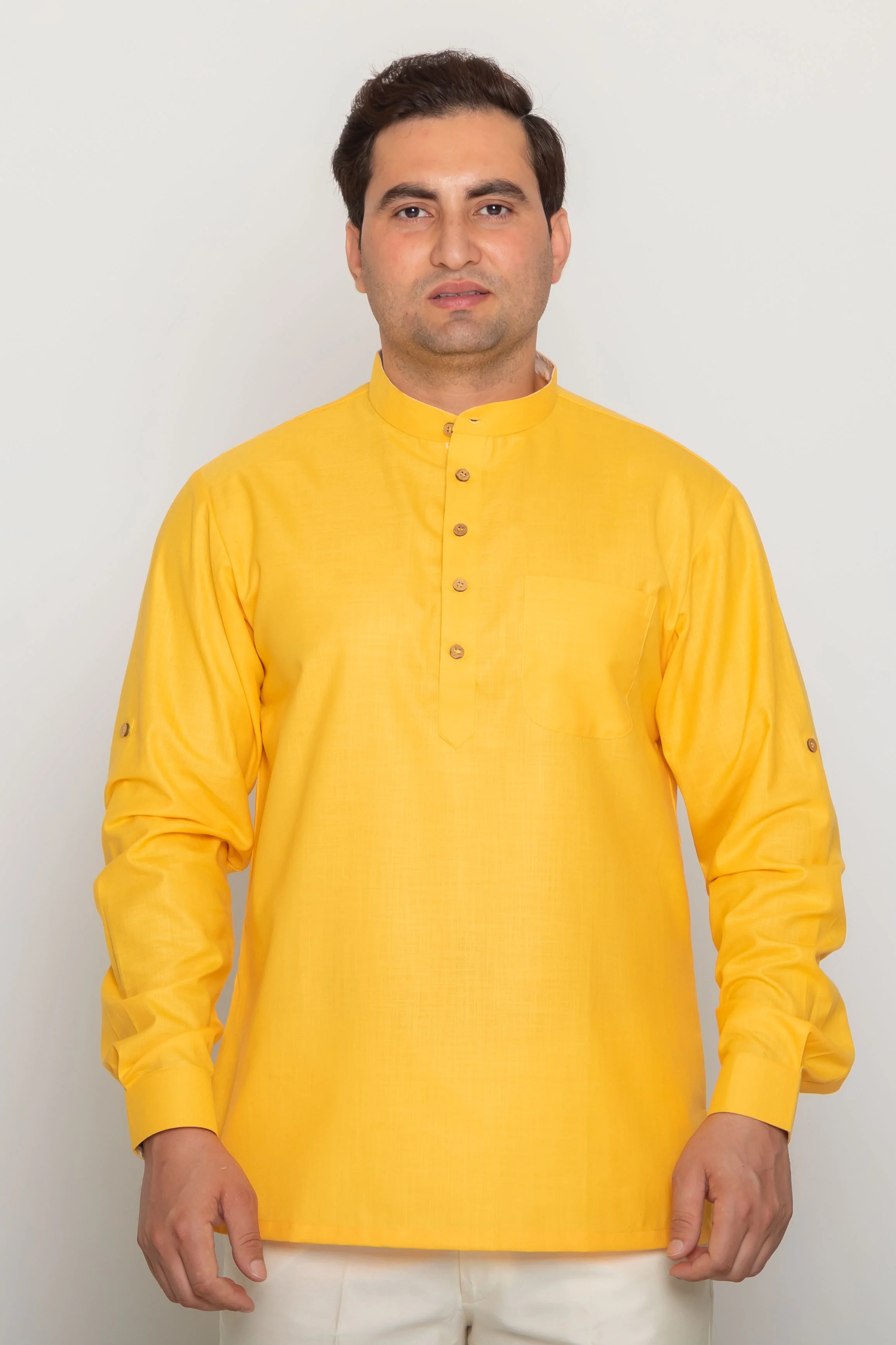 MLS SHORT KURTA FULL SLEEVES