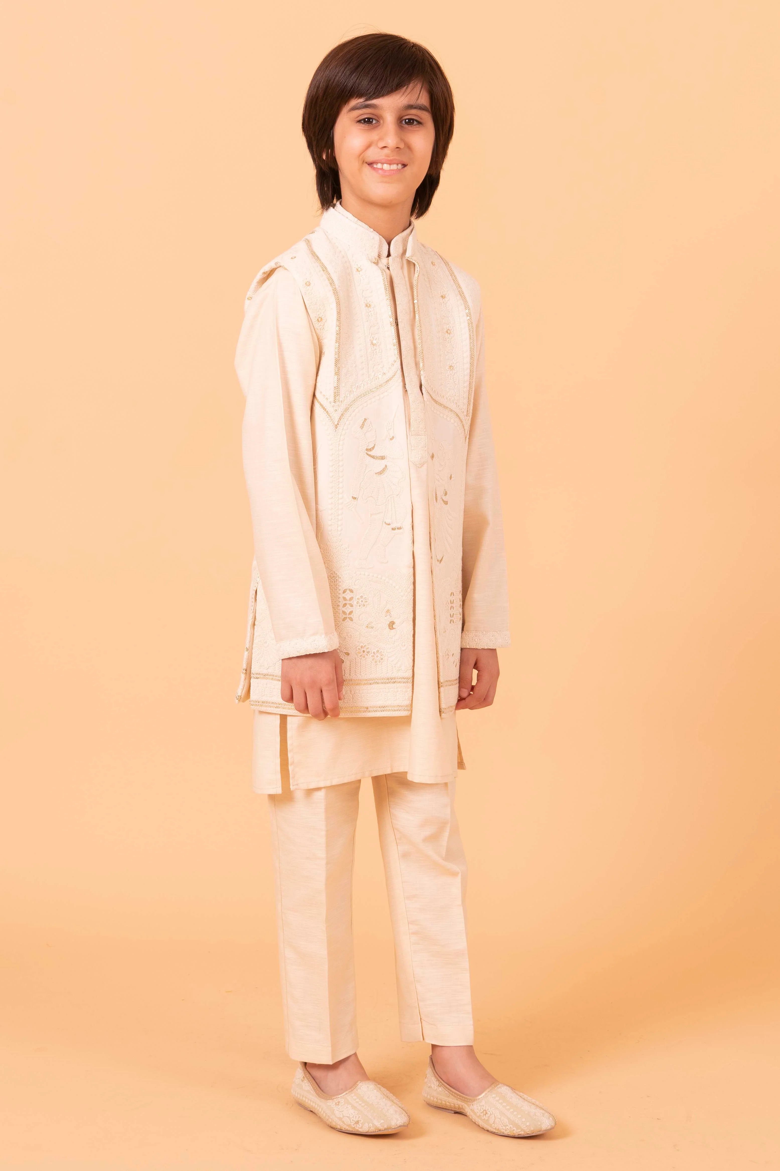 MLS KIDS KURTA JAWAHAR SET