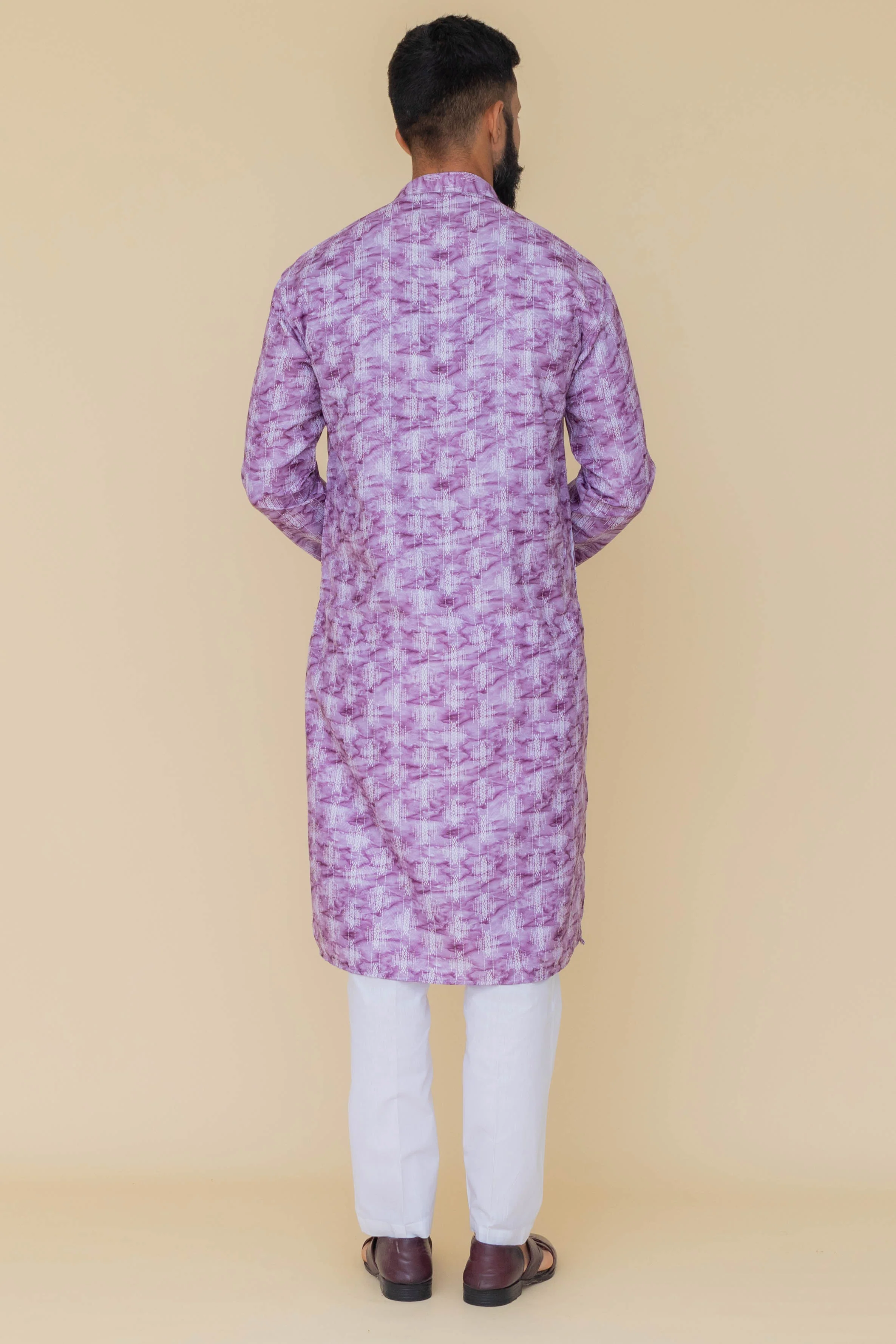 MLS PRINTED KURTA PAJAMA