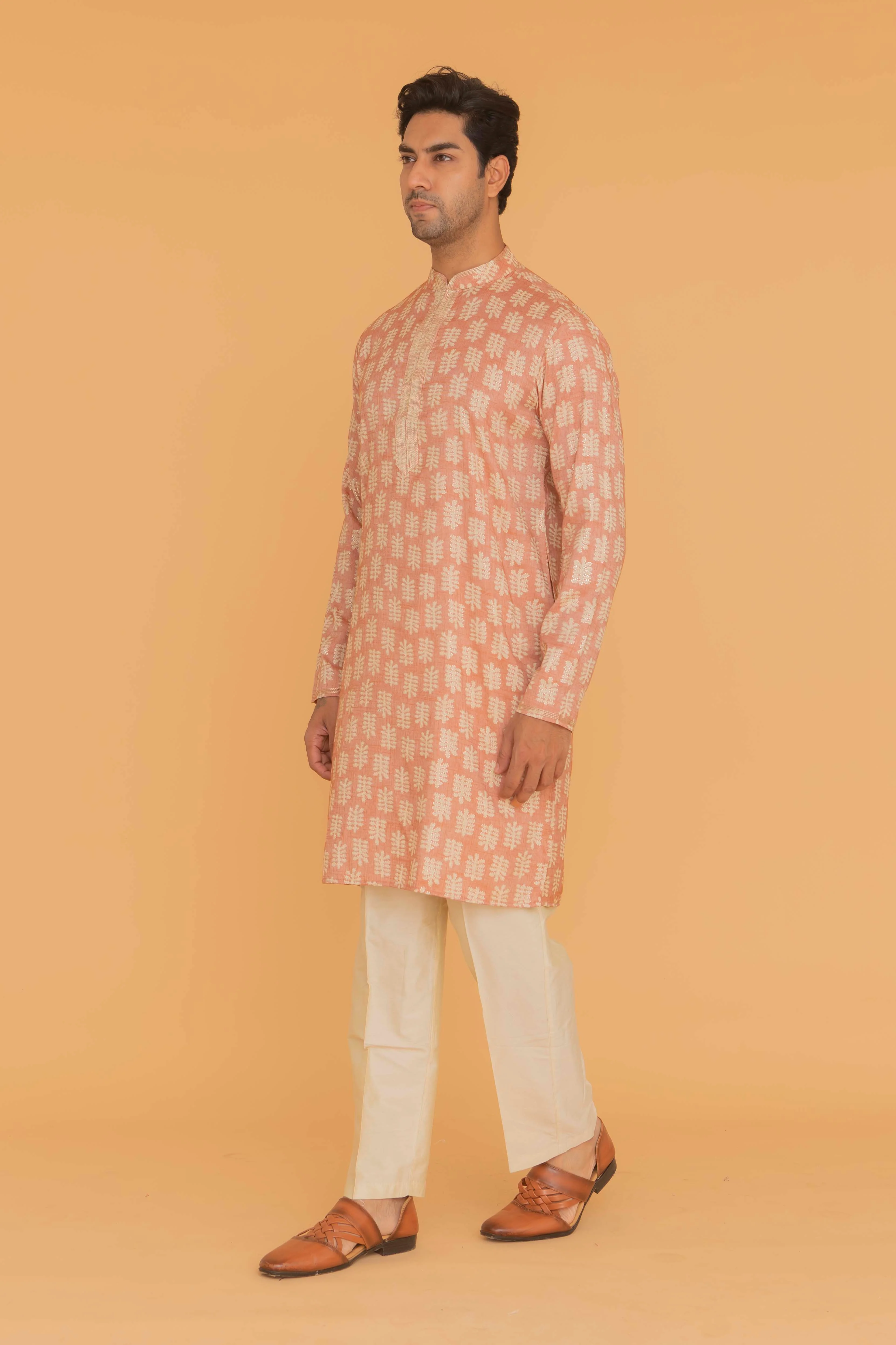 MLS PRINTED KURTA PAJAMA