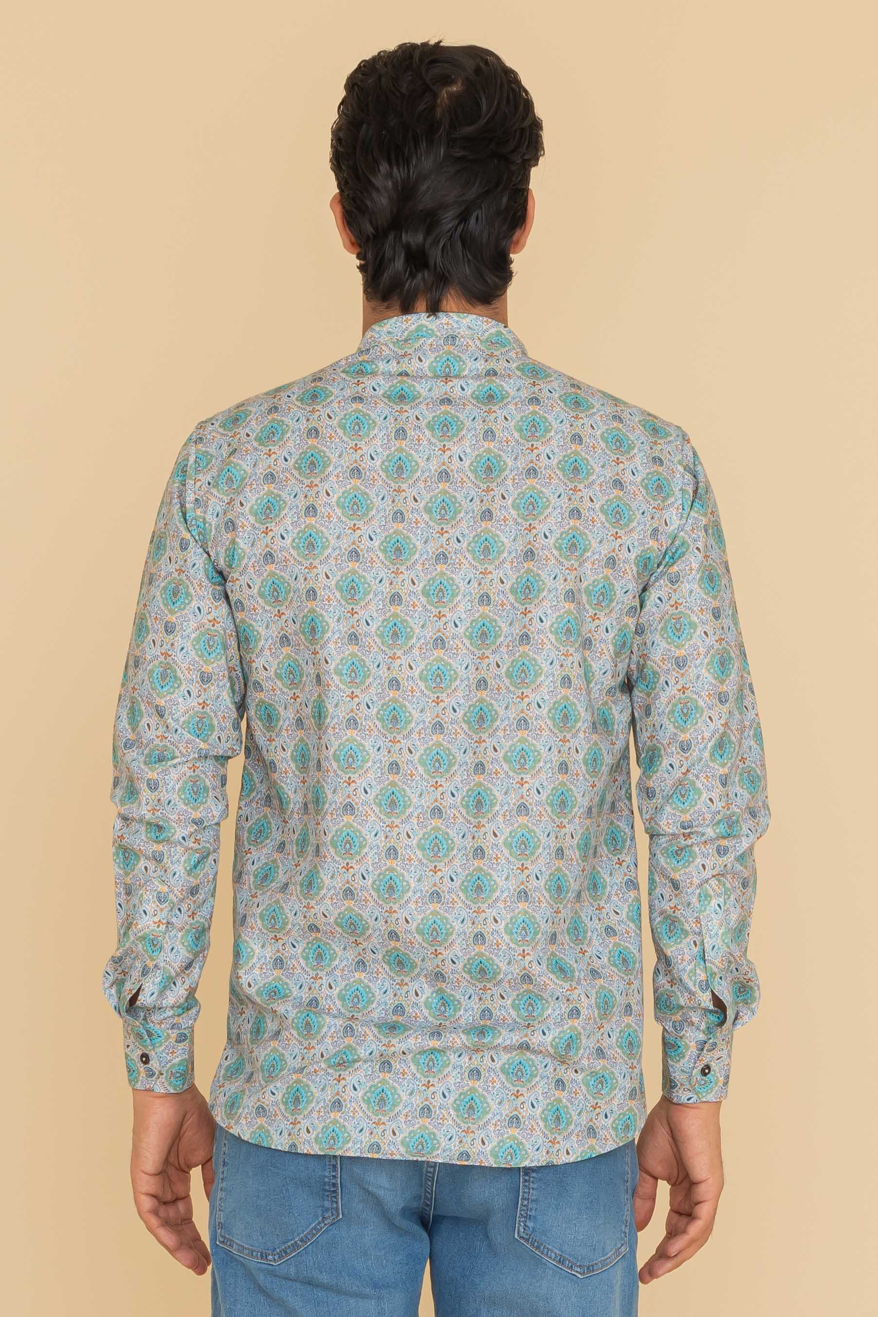 MLS SHORT KURTA FULL SLEEVES