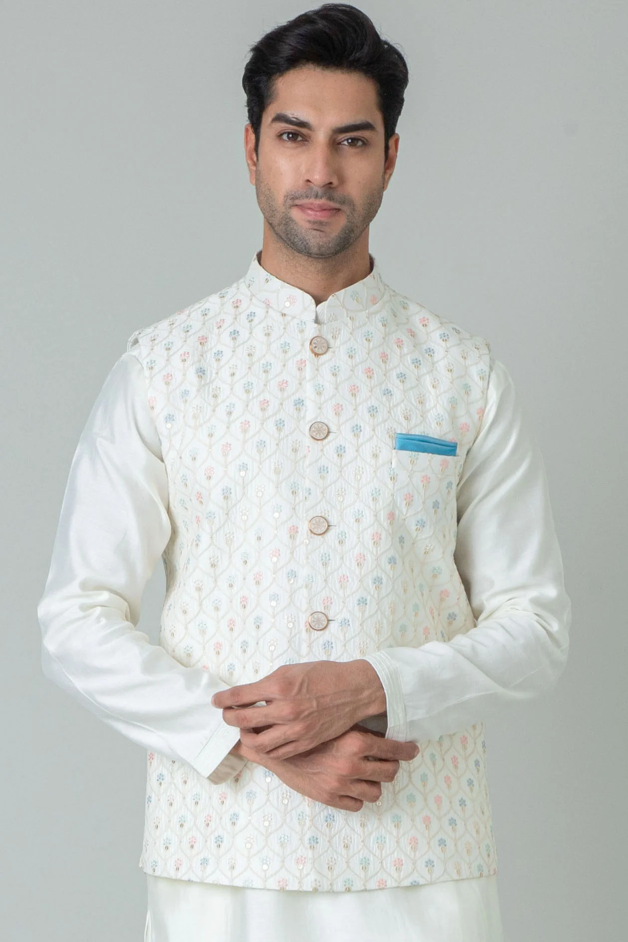 MLS EMBROIDERED JAWAHAR JACKET